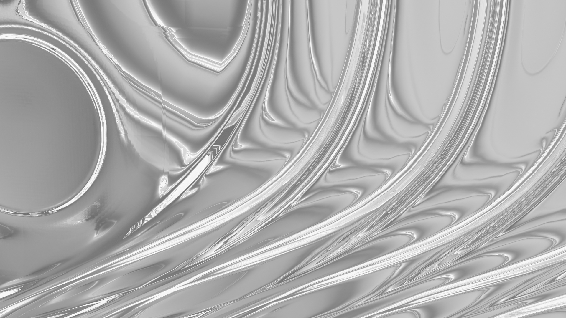 Square Glass Block Ocean View 3D model