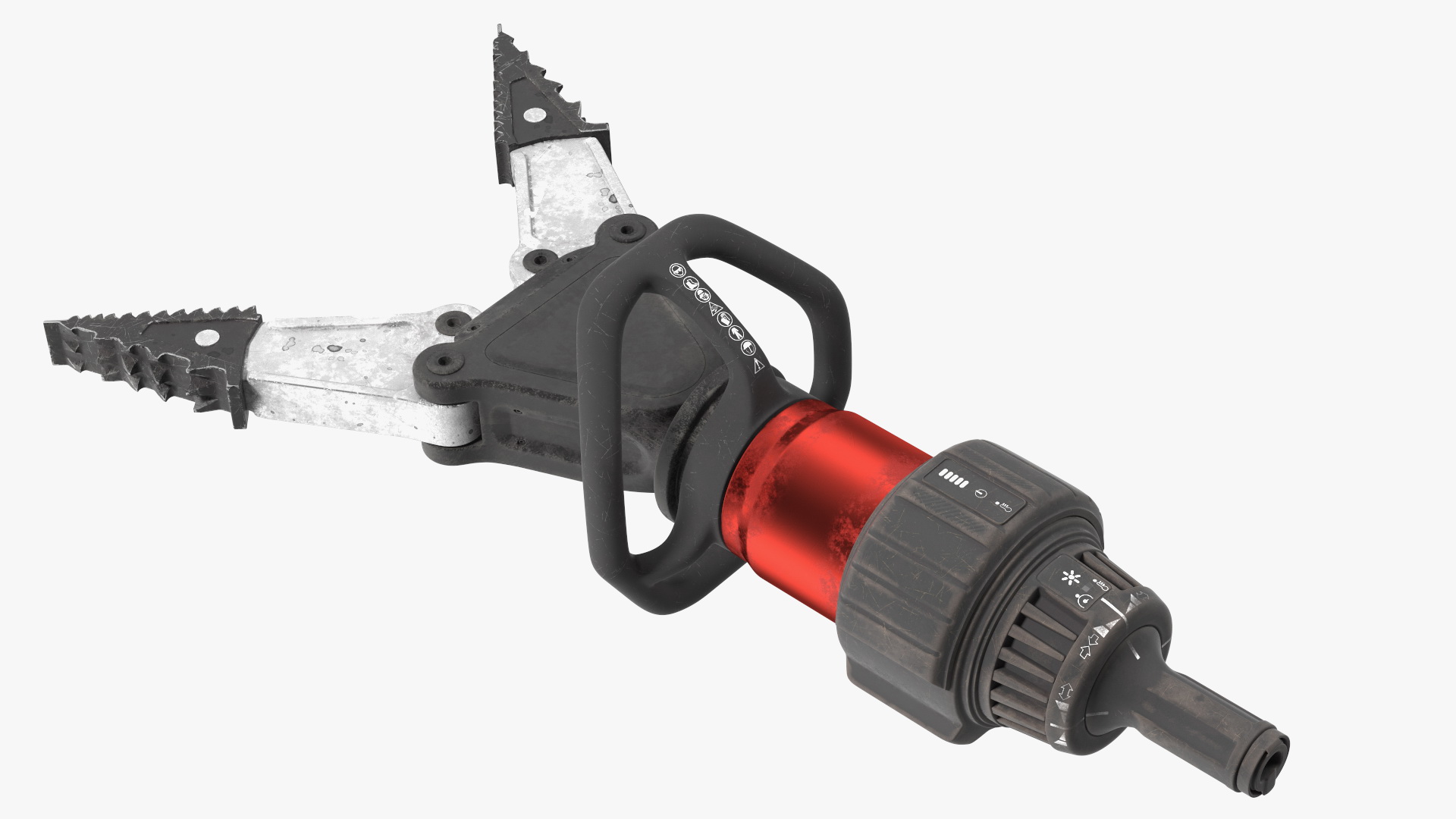 Cordless Handheld Spreader Tool Dirty Rigged 3D model