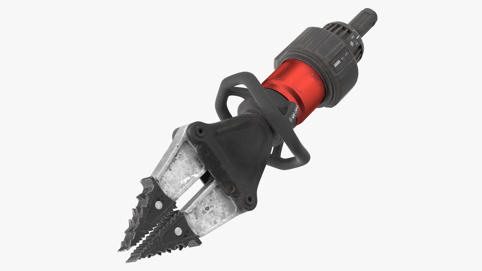 Cordless Handheld Spreader Tool Dirty Rigged 3D model