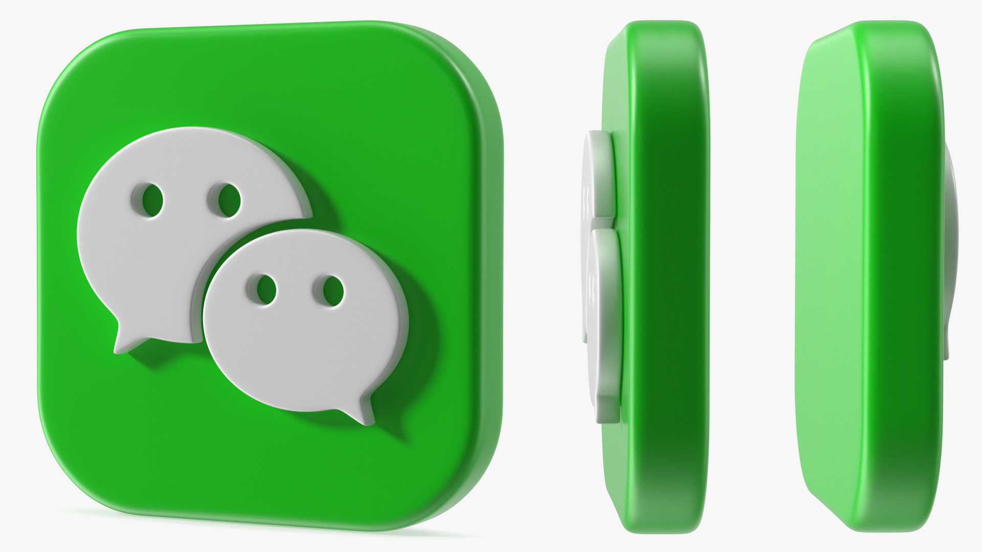 3D WeChat Icon