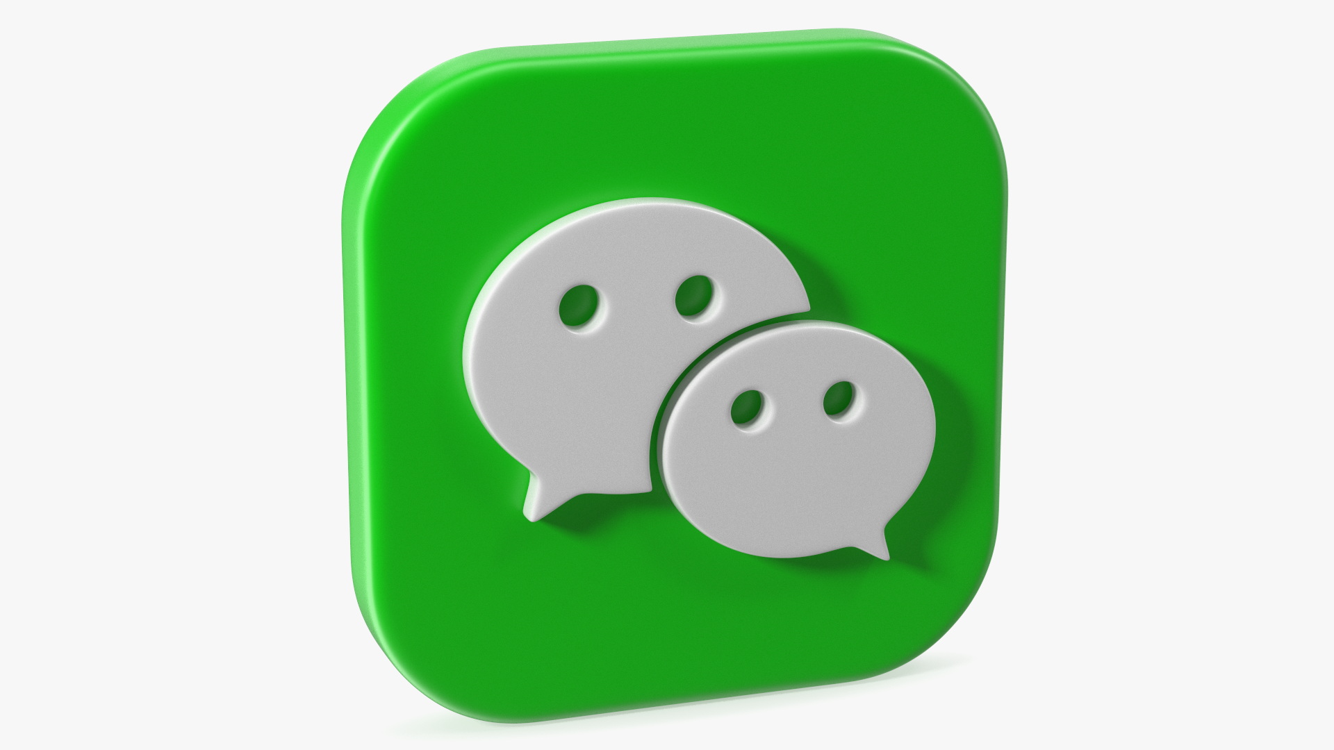 3D WeChat Icon