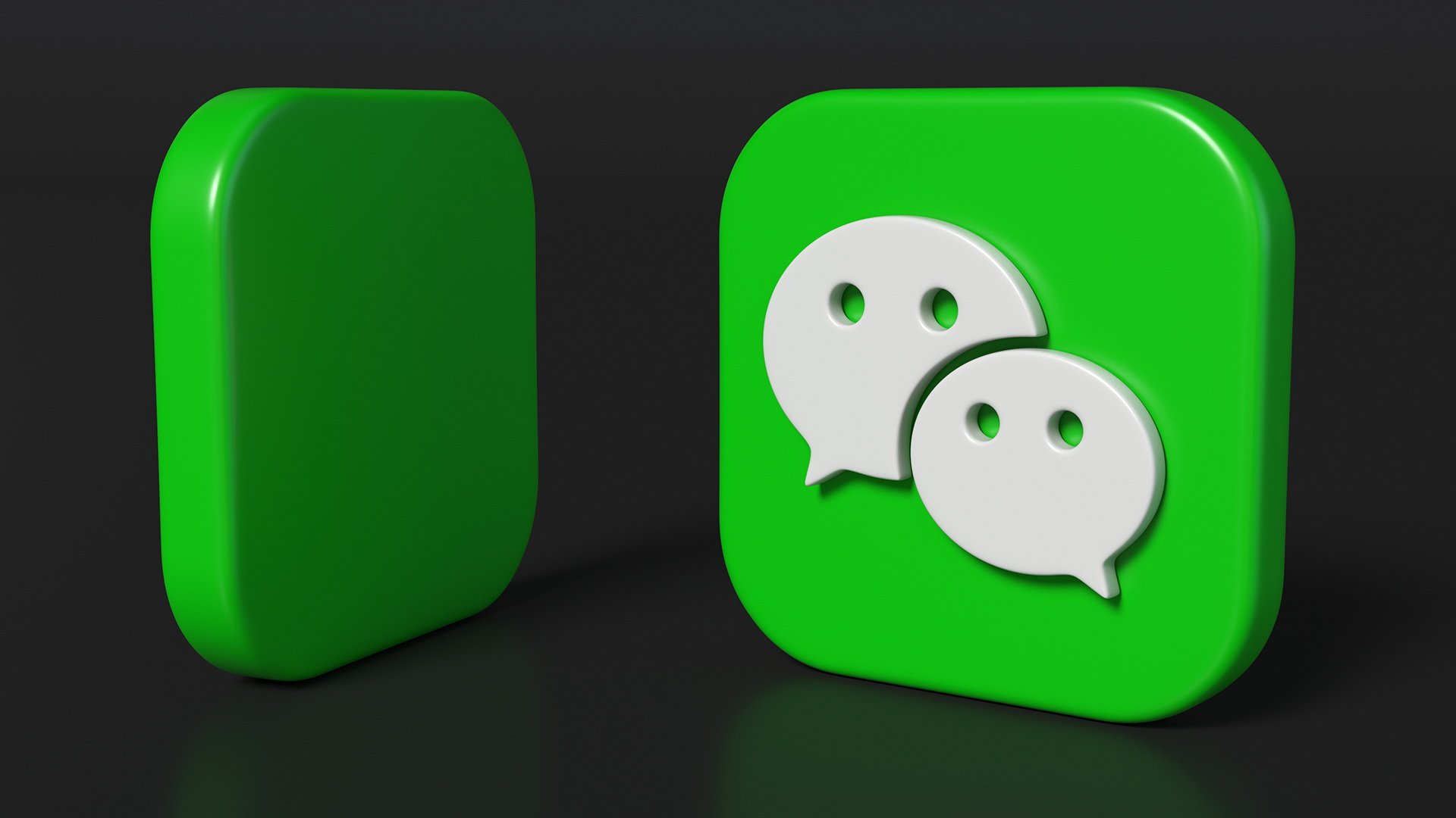 3D WeChat Icon