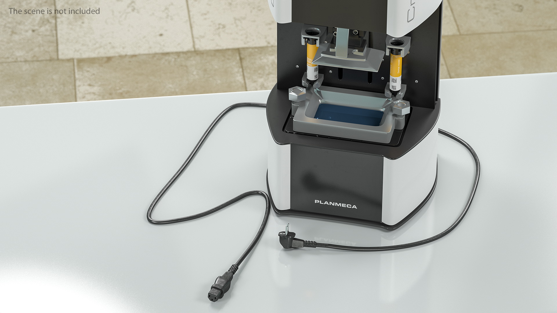 3D model Planmeca Creo C5 3d Printer with Dental Model