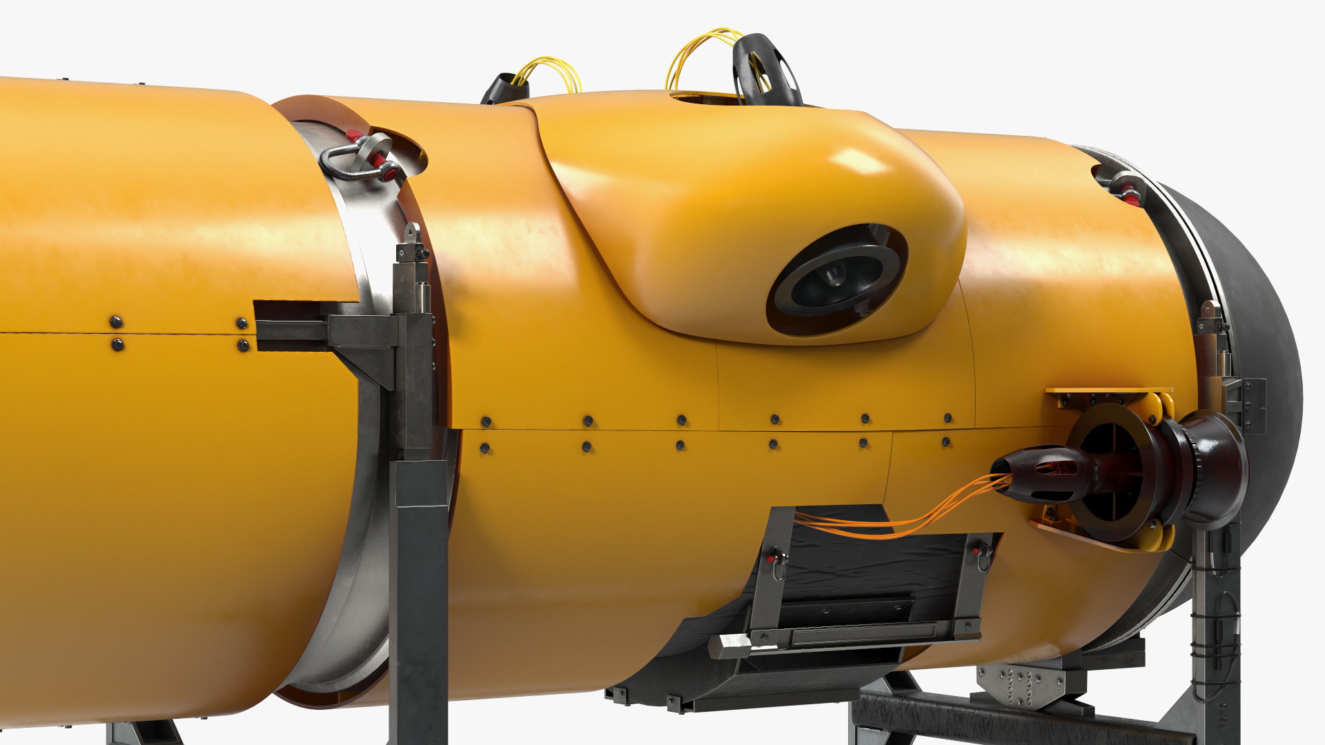3D model Modern Touristic Submarine New