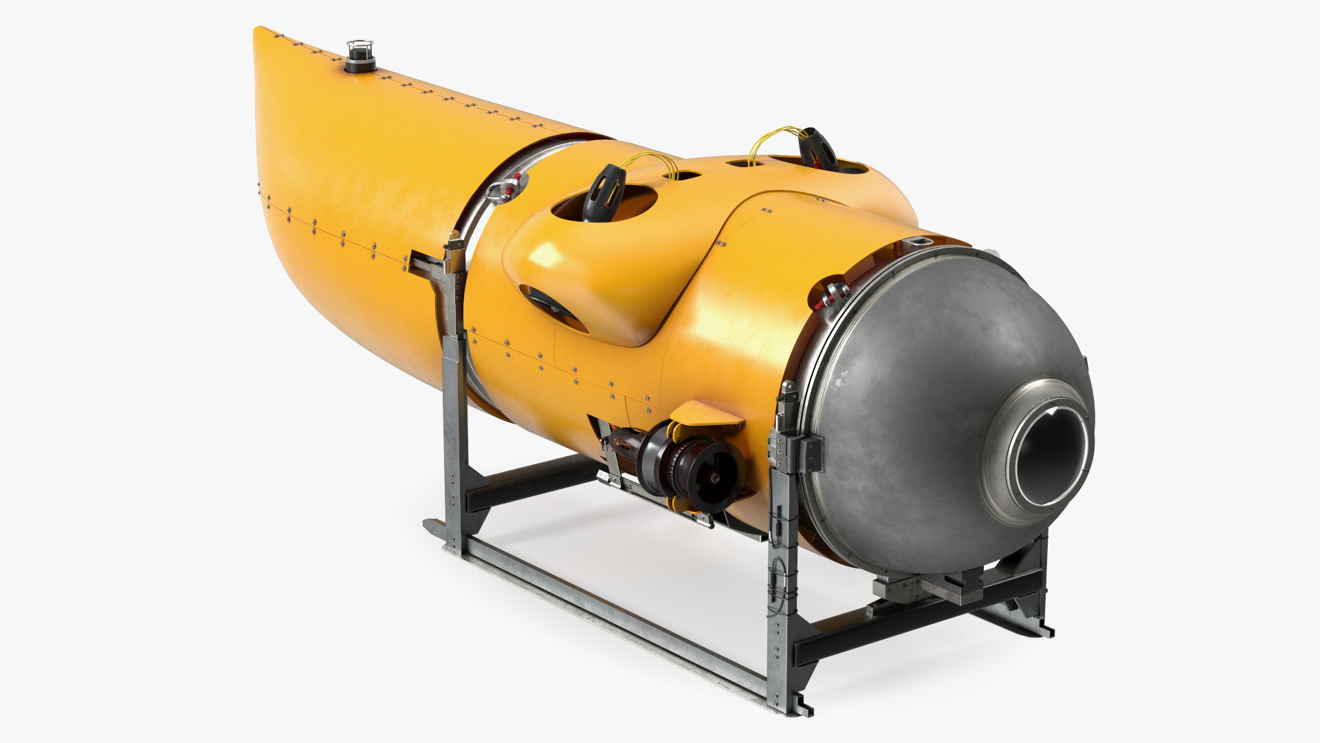 3D model Modern Touristic Submarine New