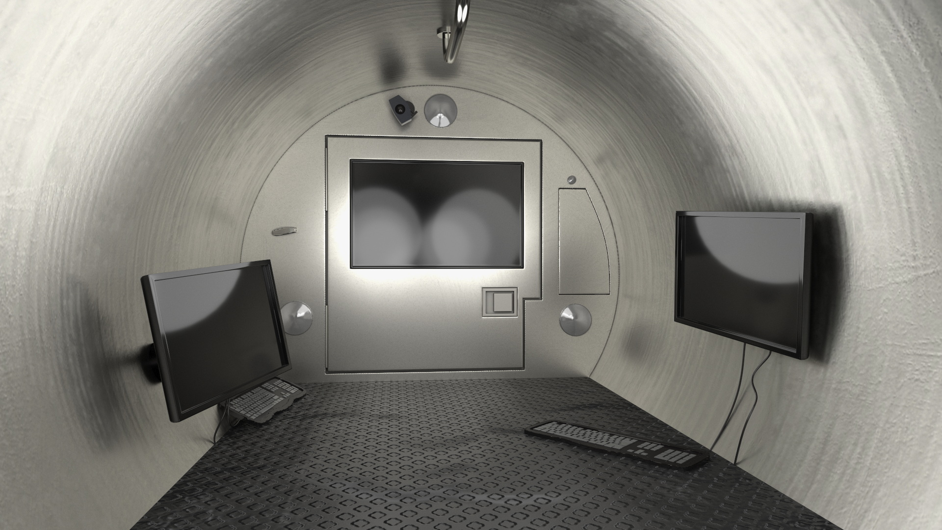 3D model Modern Touristic Submarine New