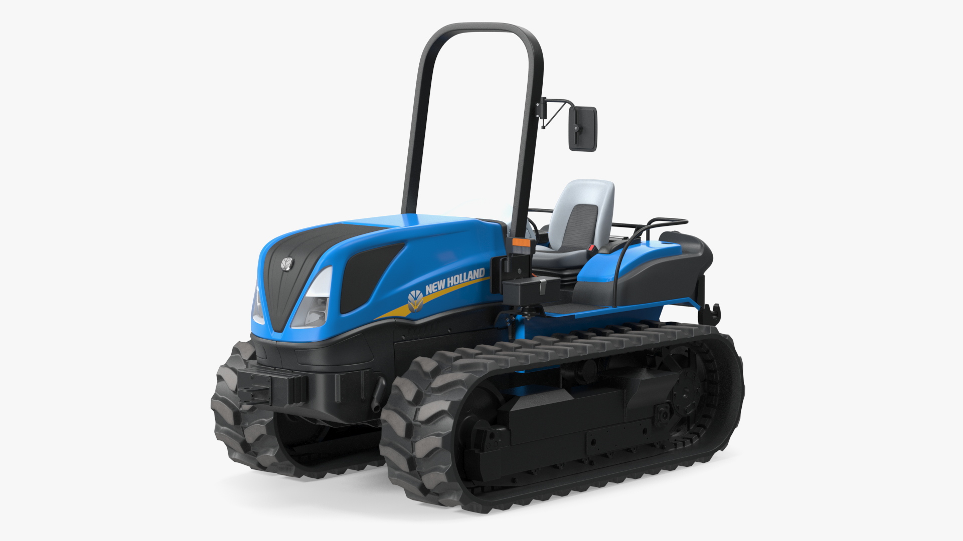 3D model New Holland TK4 Tracked Tractor New Condition