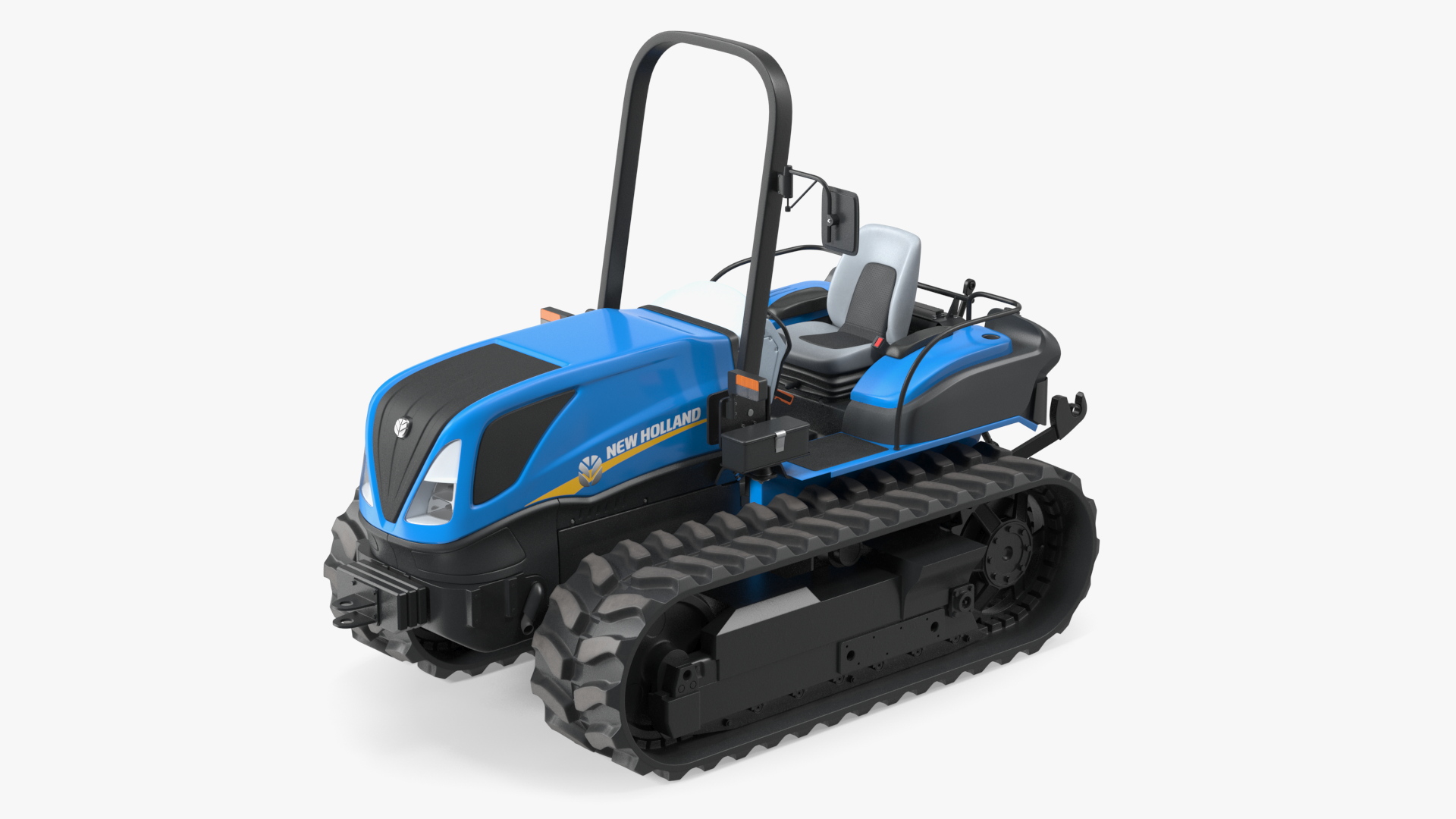 3D model New Holland TK4 Tracked Tractor New Condition