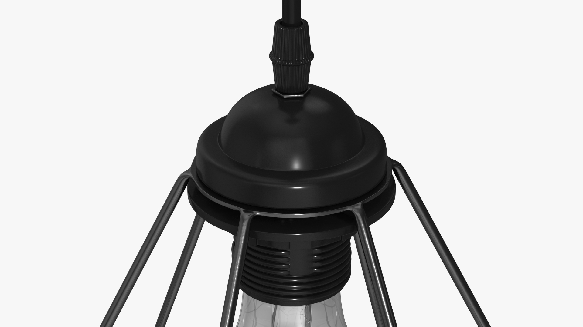 Pendant Light Black 3D model