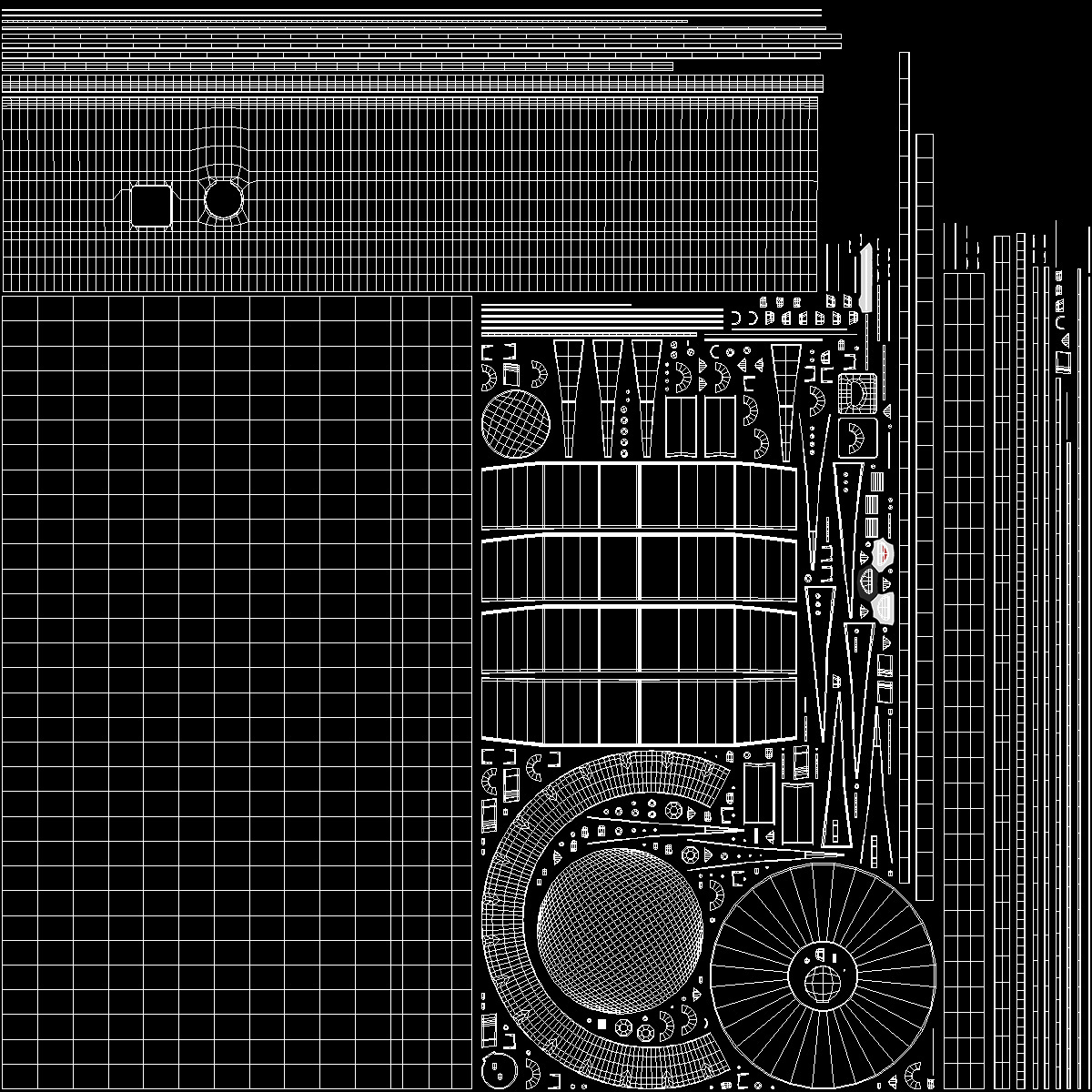 Steel B41 Nuclear Bomb 3D
