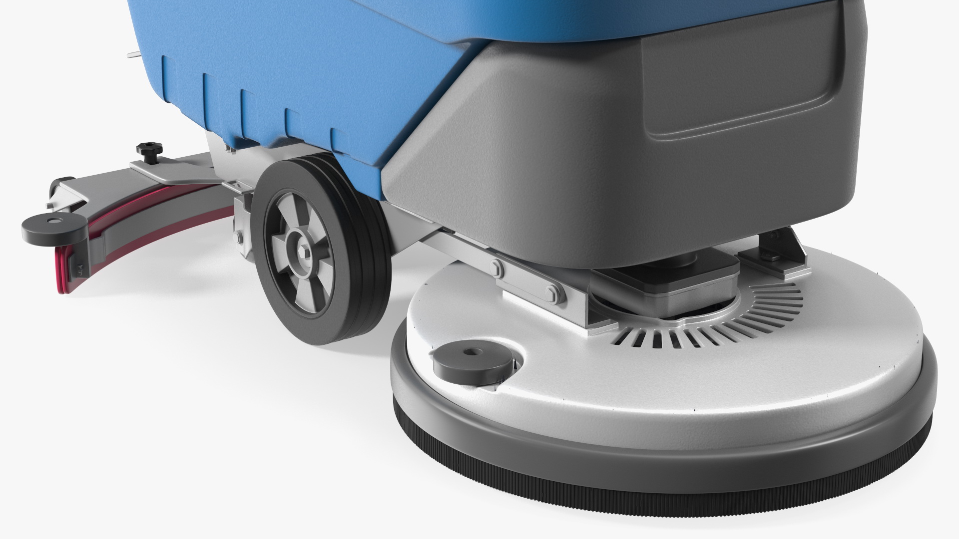 Automatic Floor Cleaning Machine Blue 3D