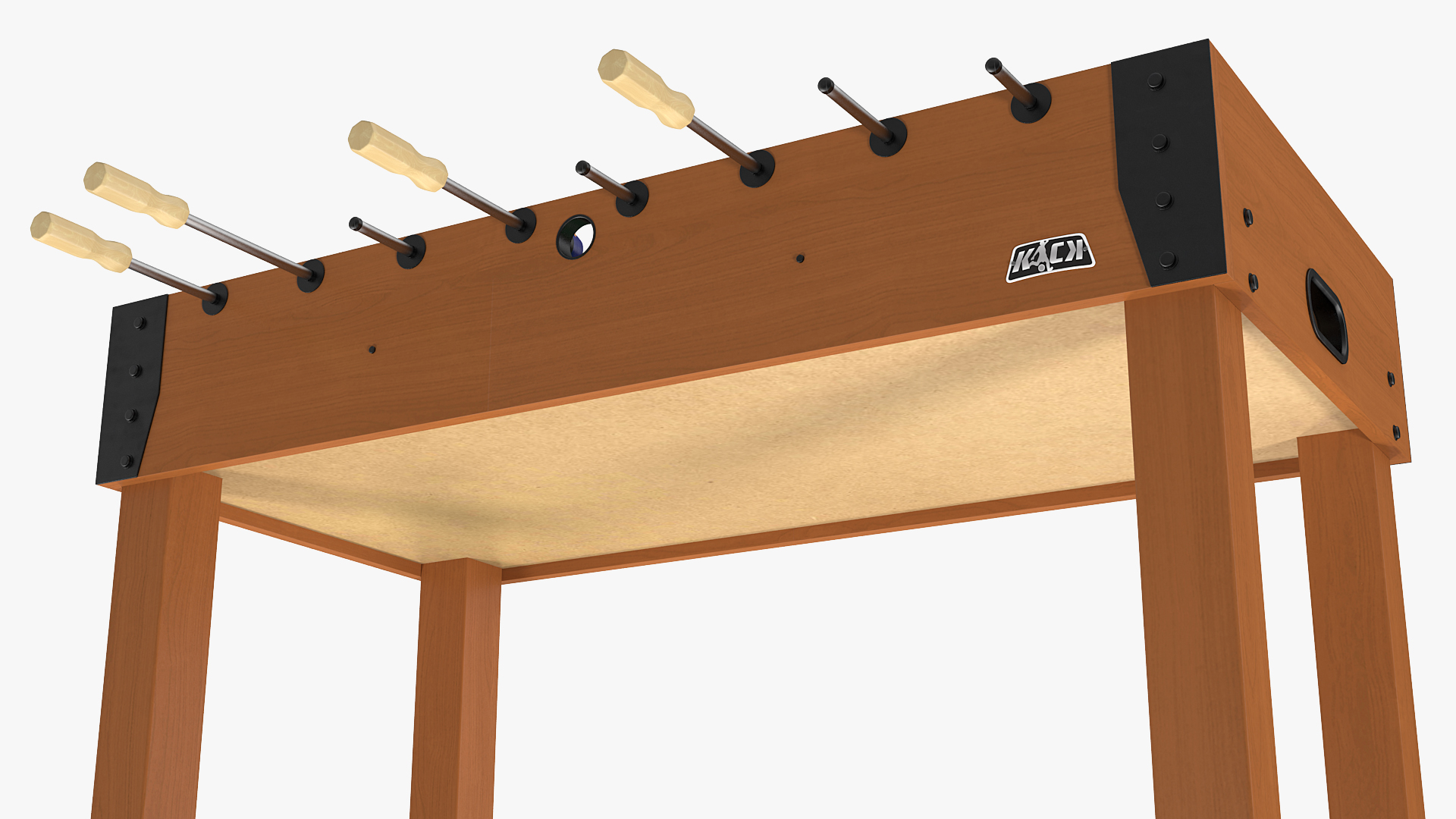 3D Portable Mini Foosball Table model