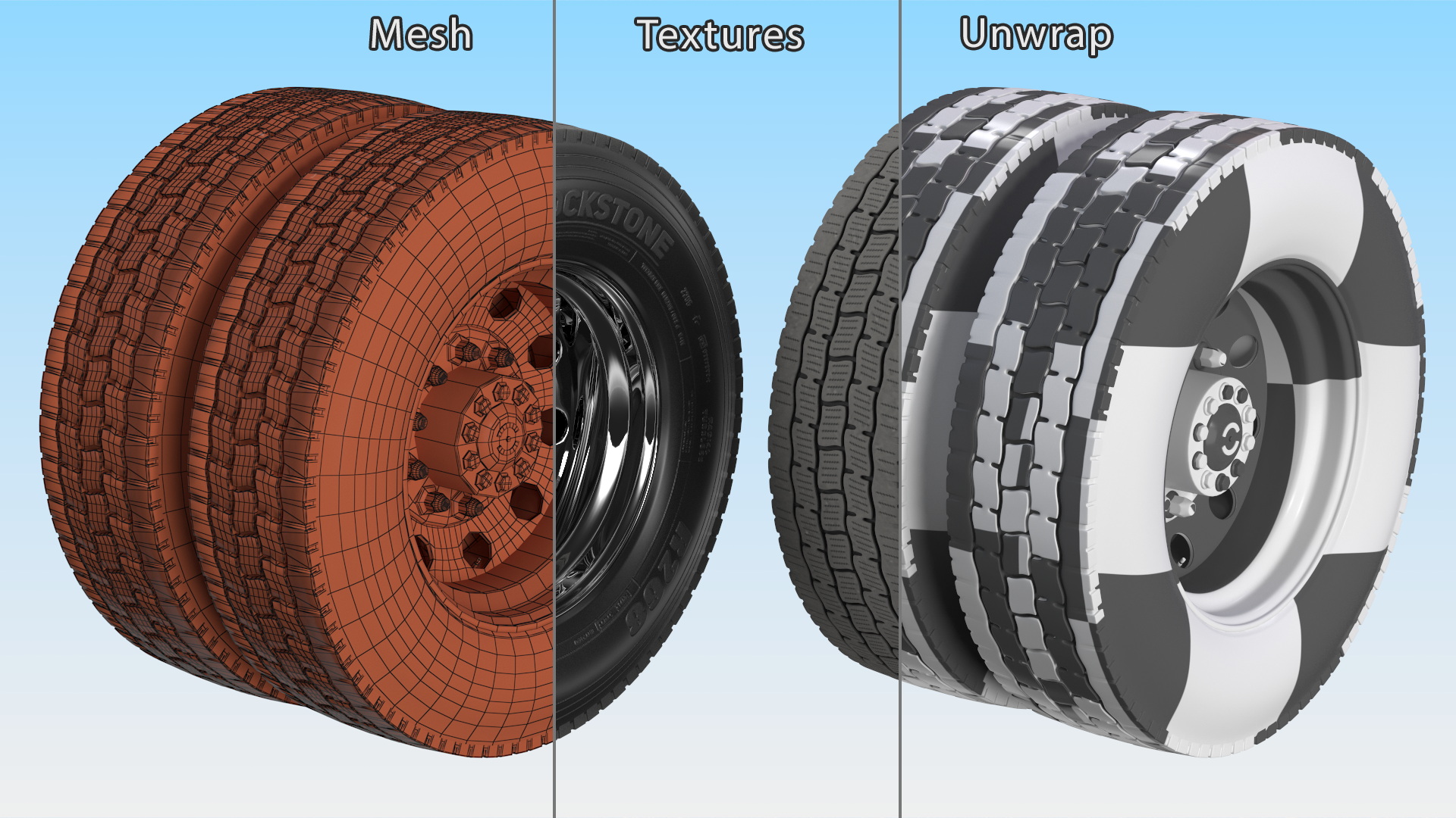Mack Pinnacle Wheel 3D model