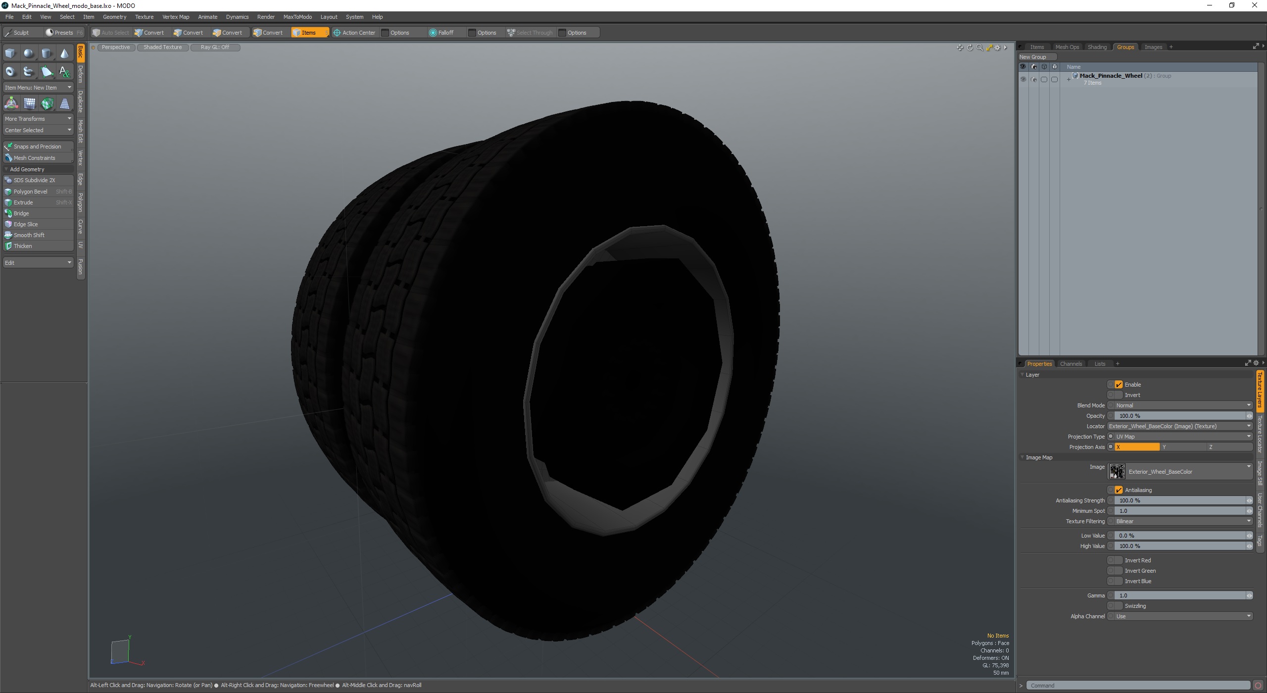 Mack Pinnacle Wheel 3D model