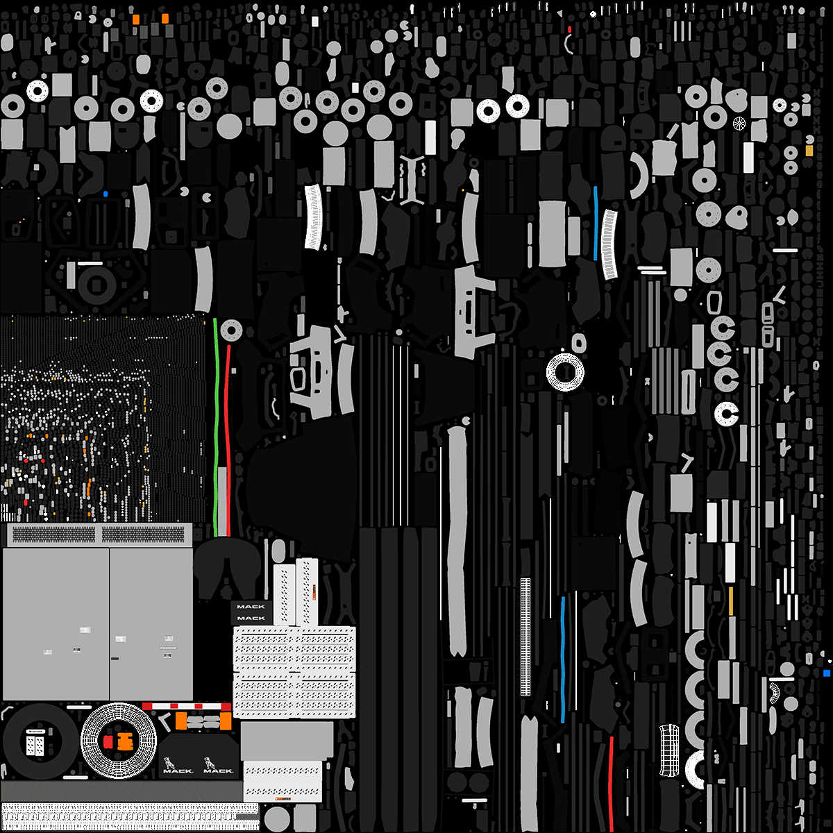 Mack Pinnacle Wheel 3D model