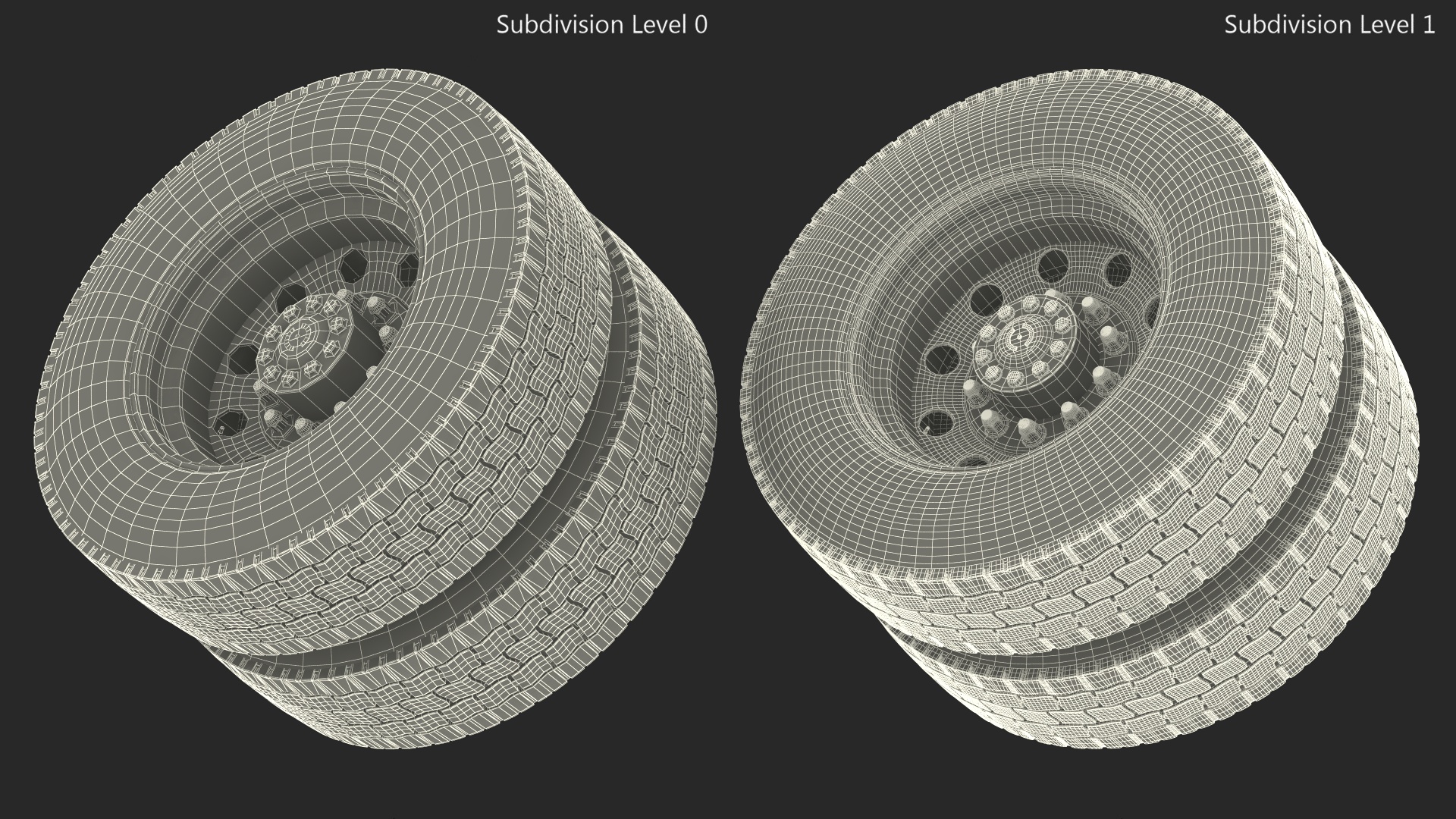 Mack Pinnacle Wheel 3D model