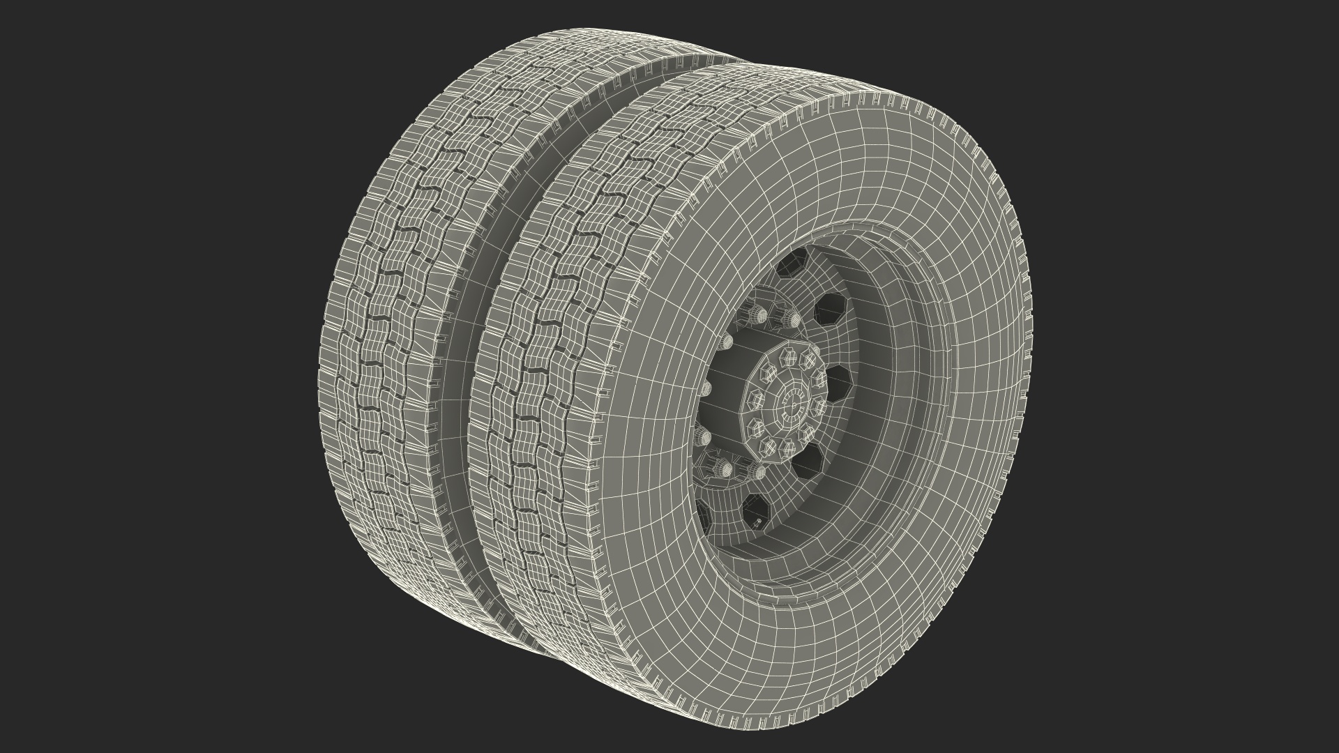 Mack Pinnacle Wheel 3D model