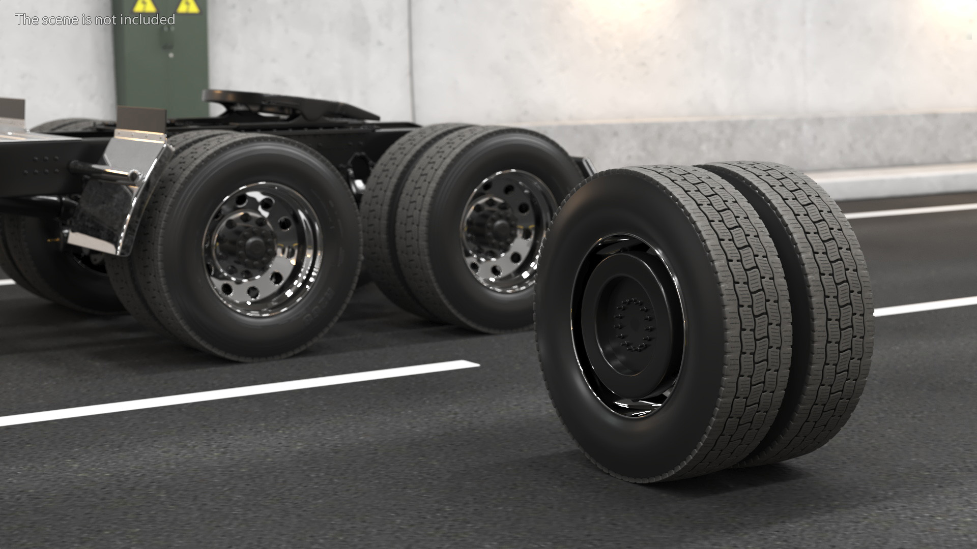 Mack Pinnacle Wheel 3D model