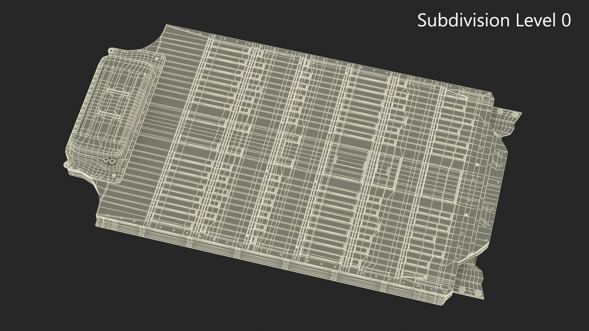 Electric Vehicle Battery Pack 3D model