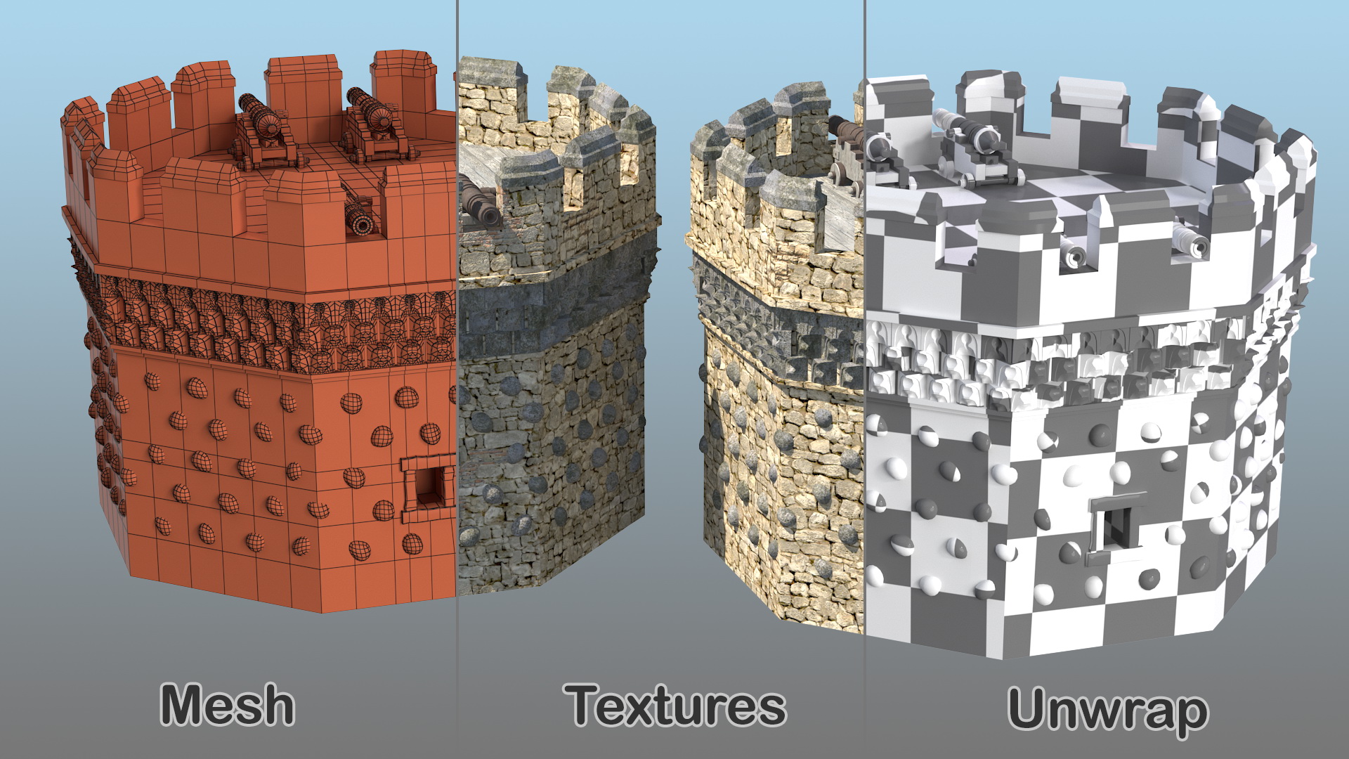 Tower Turret 3D