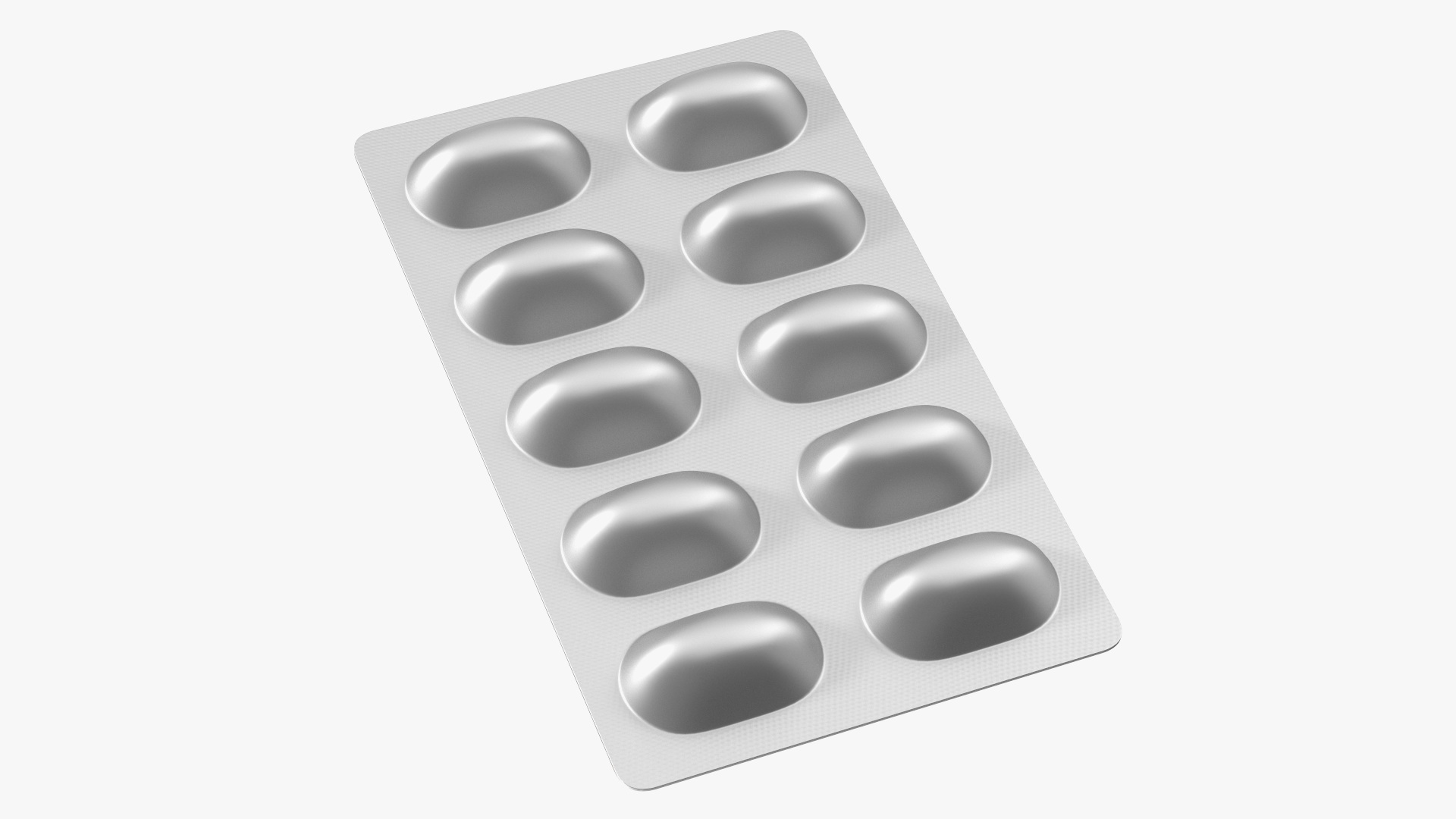 3D Aluminum Blister Packing For Capsule