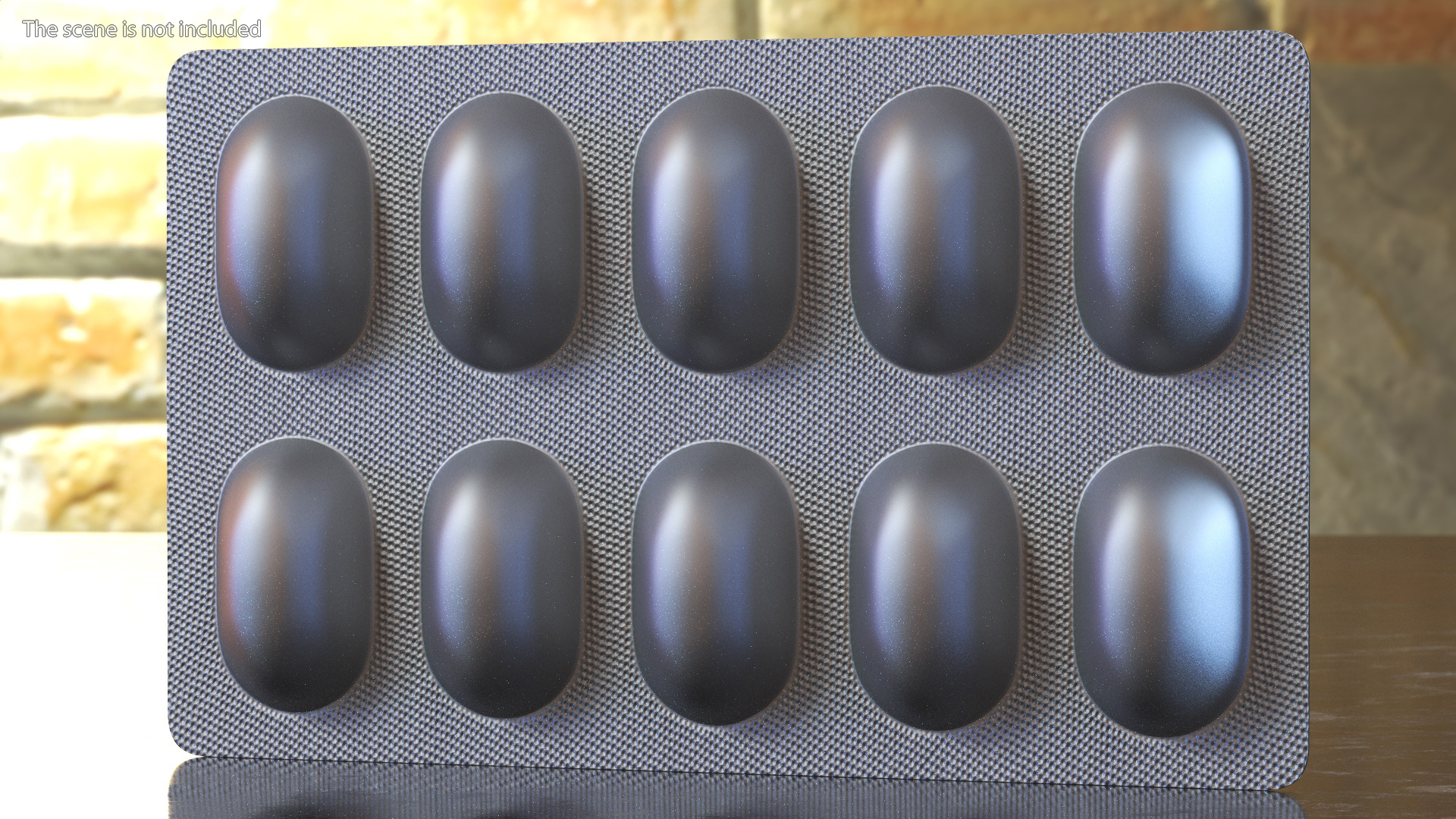 3D Aluminum Blister Packing For Capsule