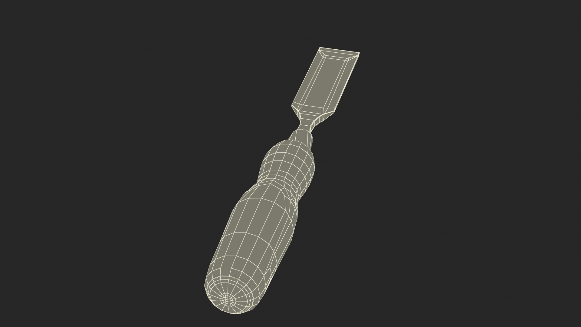 3D Wood Chisel