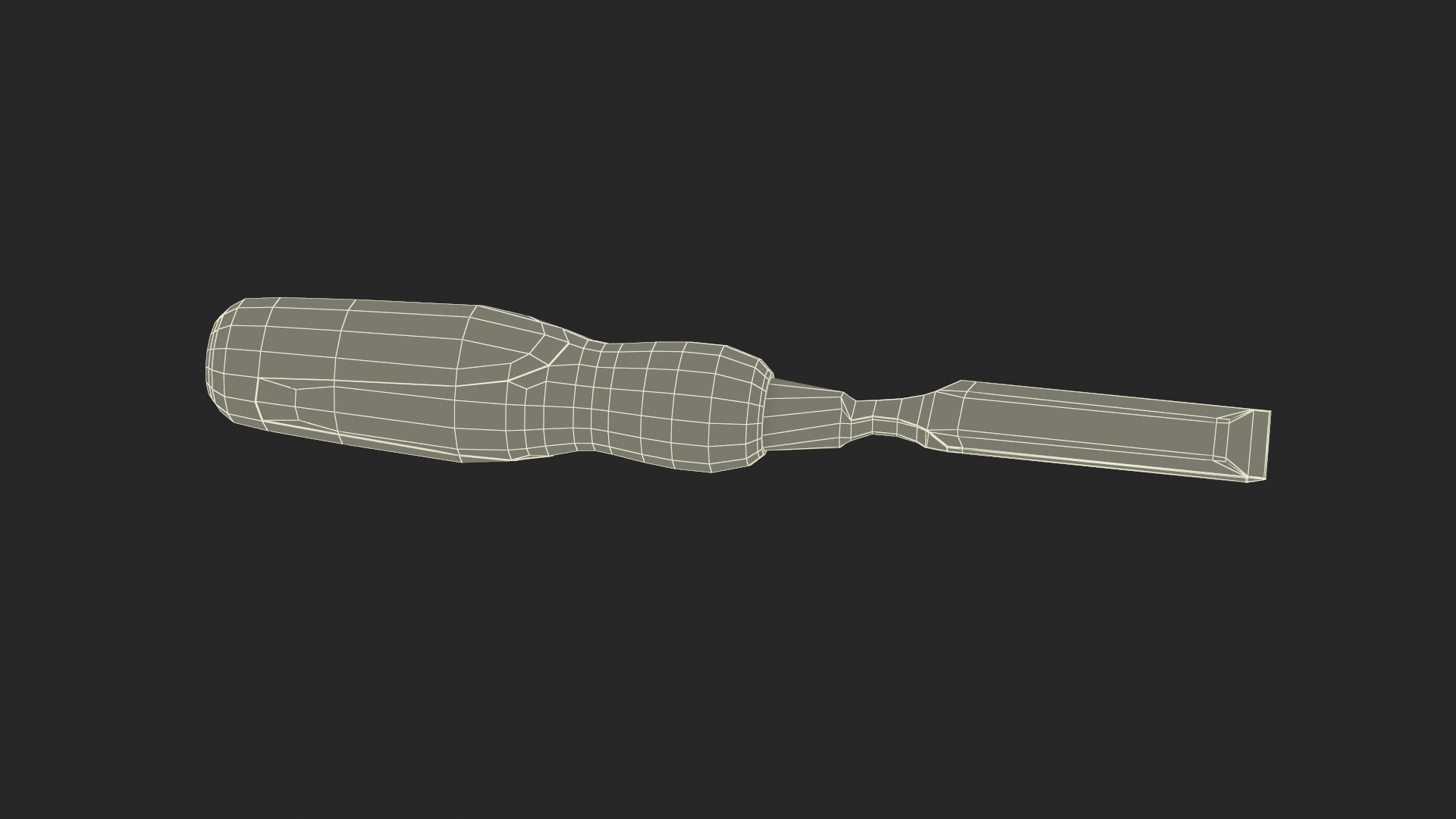 3D Wood Chisel