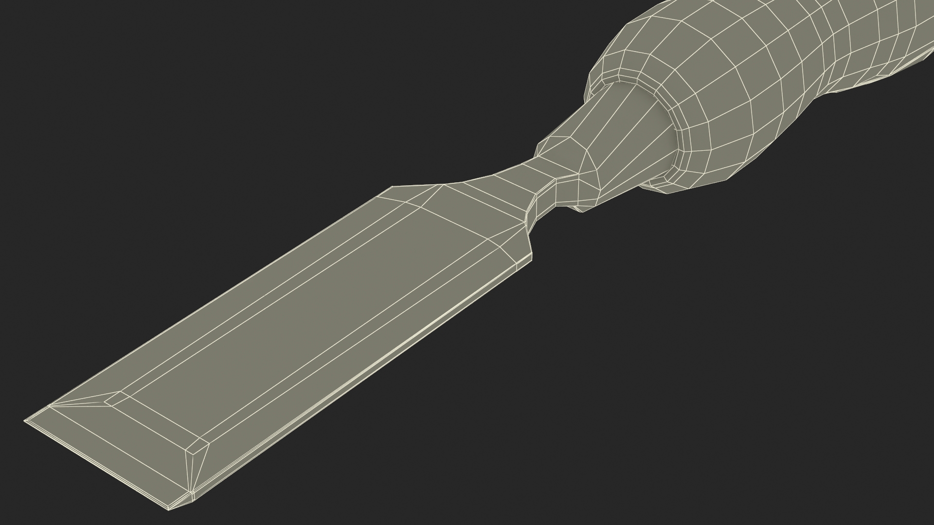 3D Wood Chisel