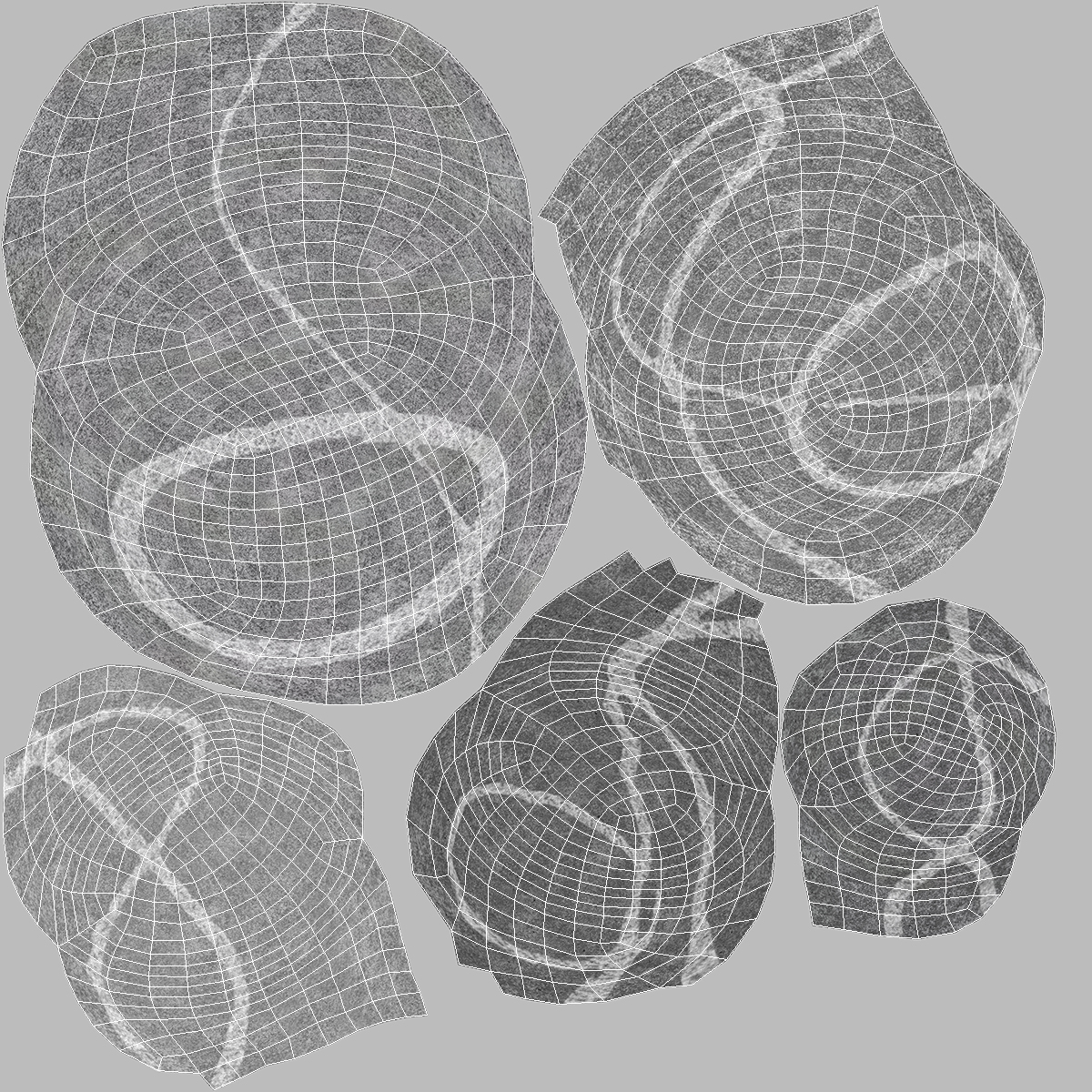 3D model Zen Stones