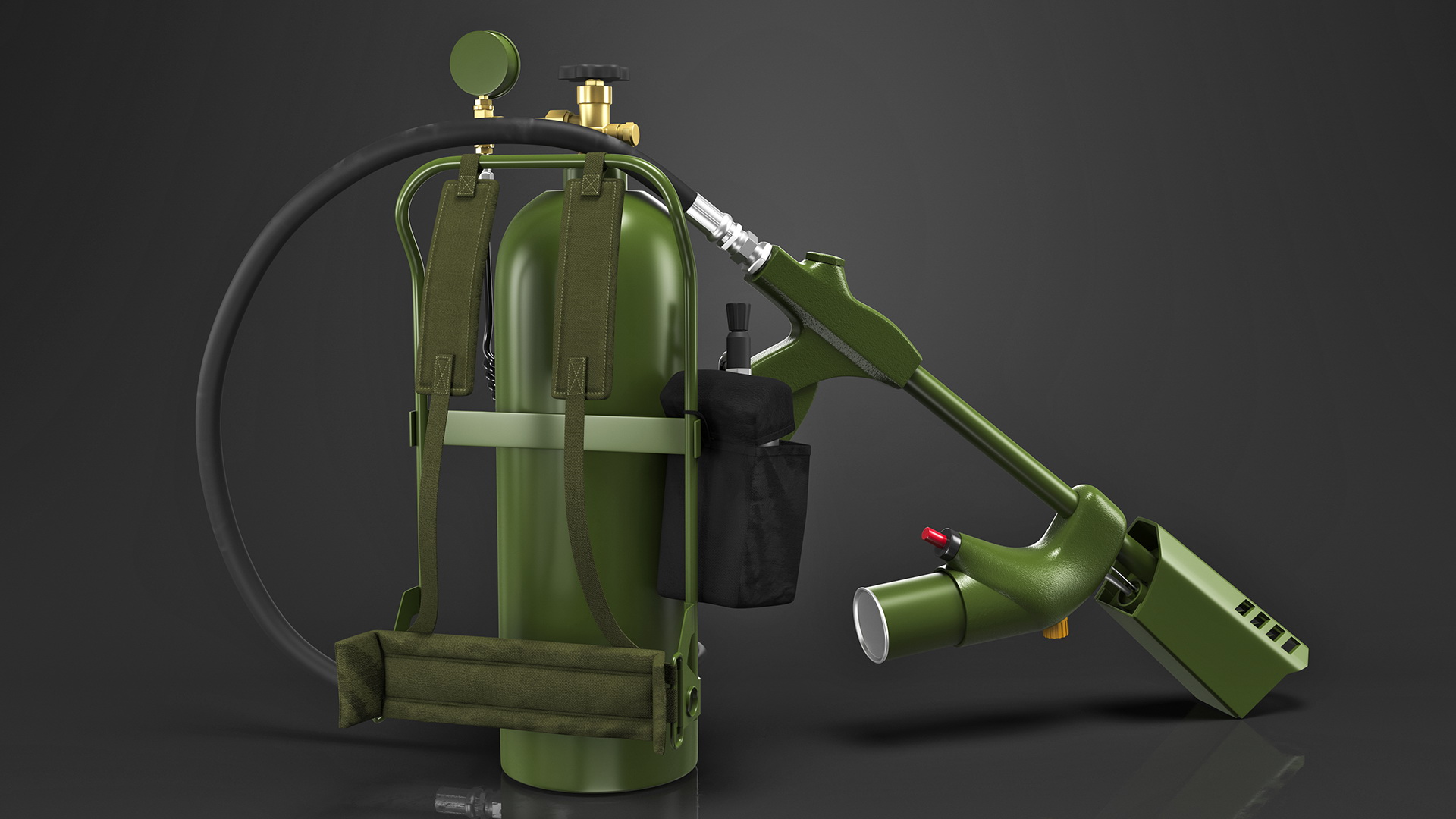3D Throwflame XL18 Flamethrower model