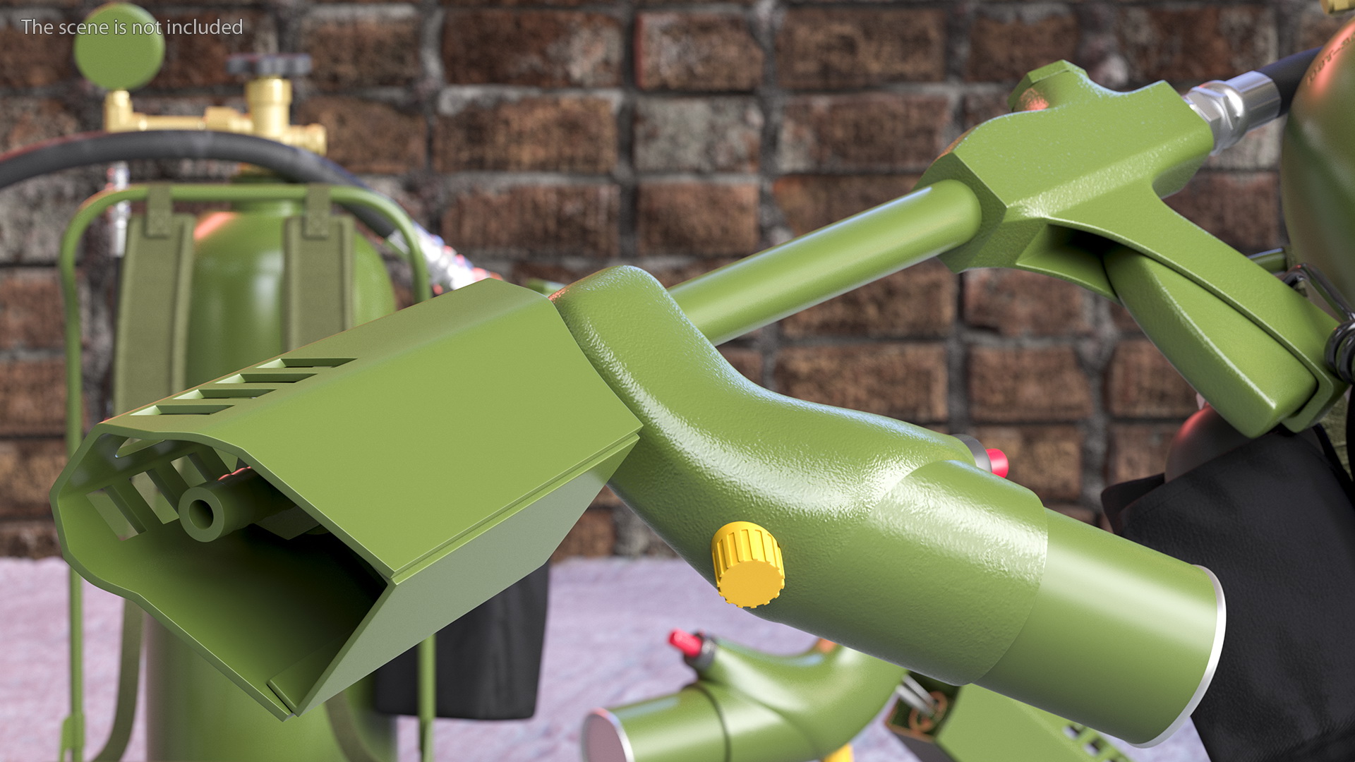 3D Throwflame XL18 Flamethrower model