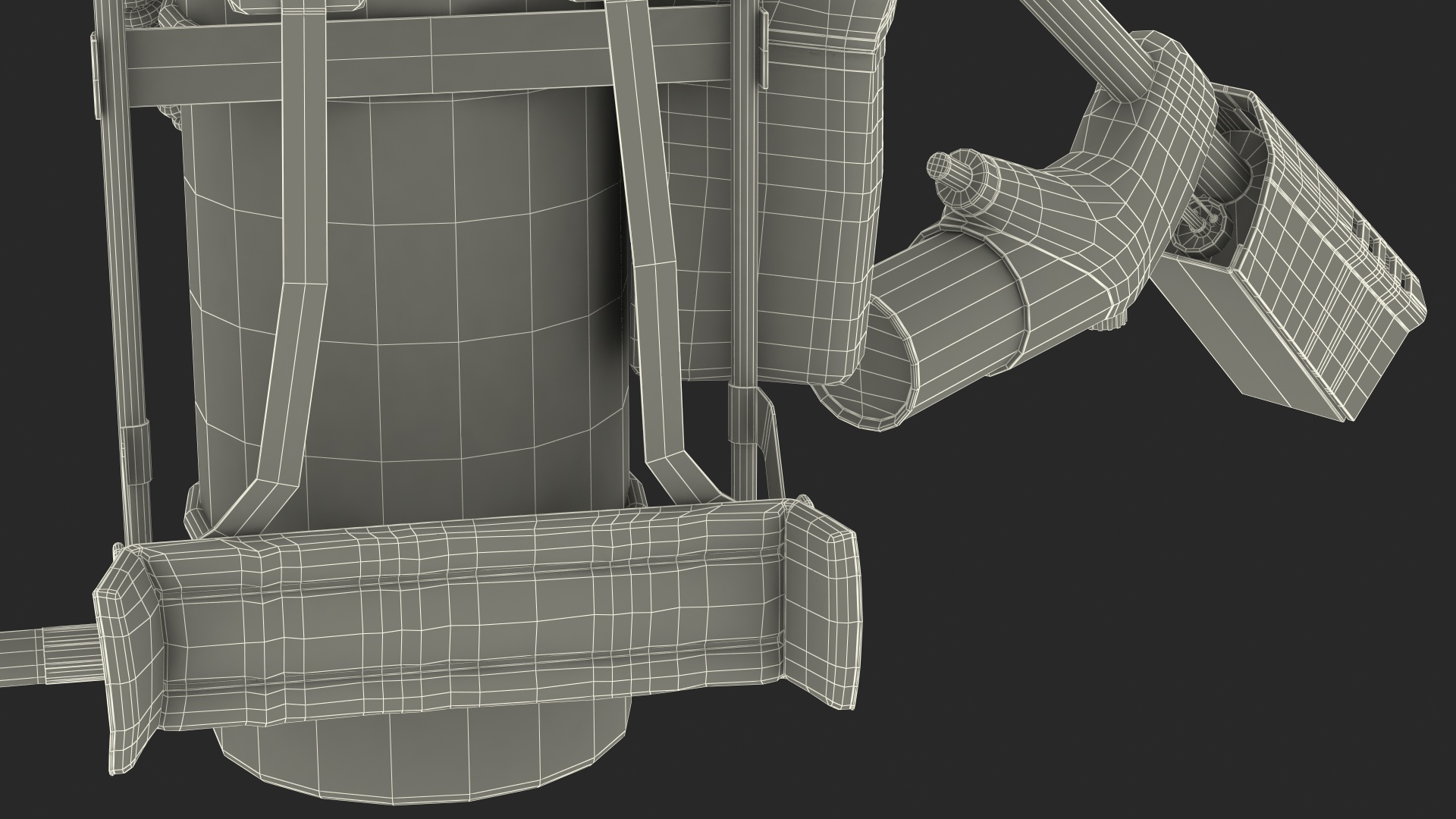 3D Throwflame XL18 Flamethrower model