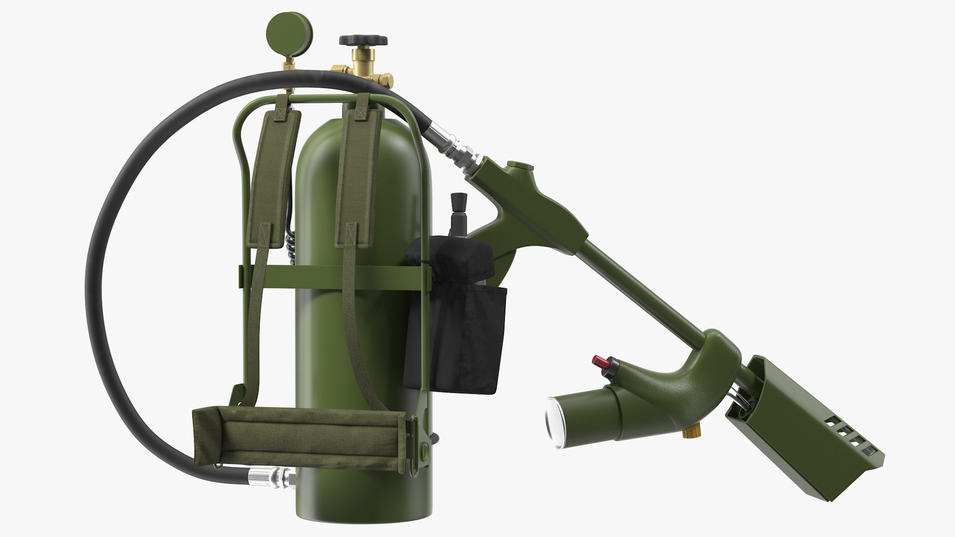 3D Throwflame XL18 Flamethrower model