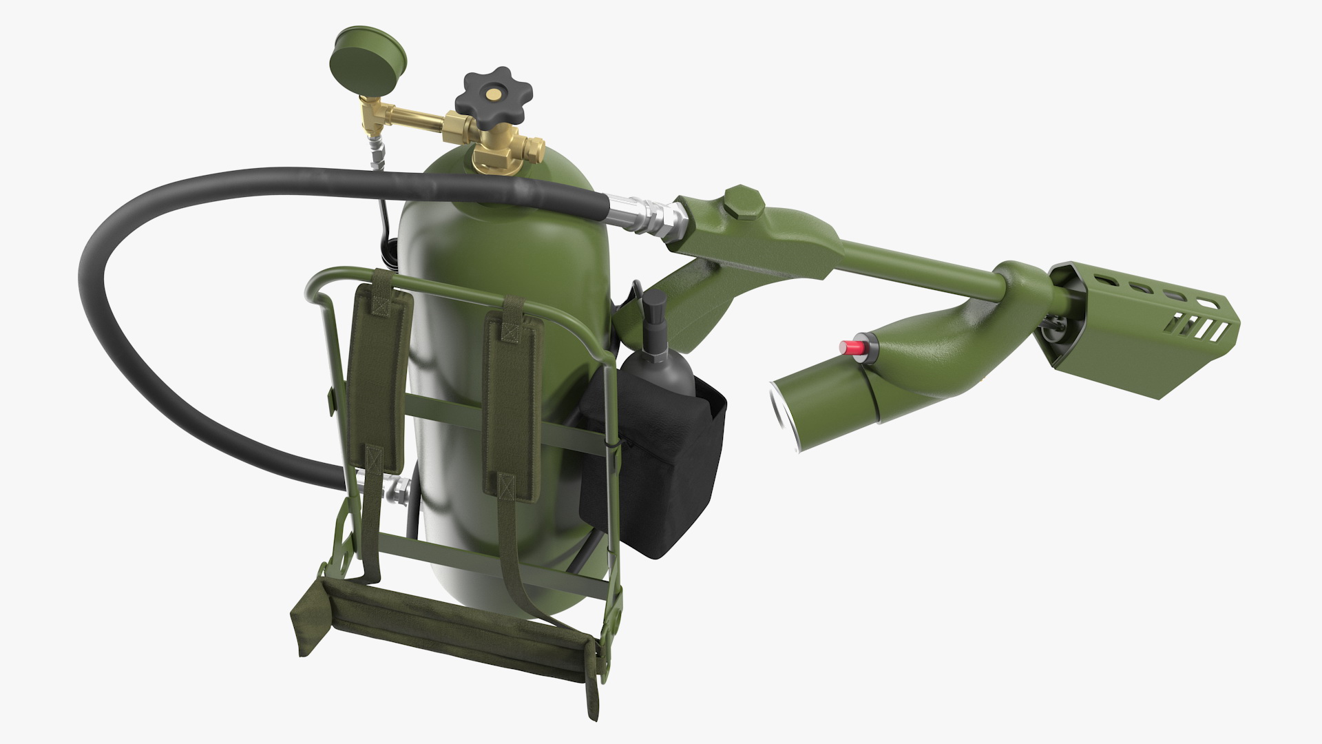 3D Throwflame XL18 Flamethrower model