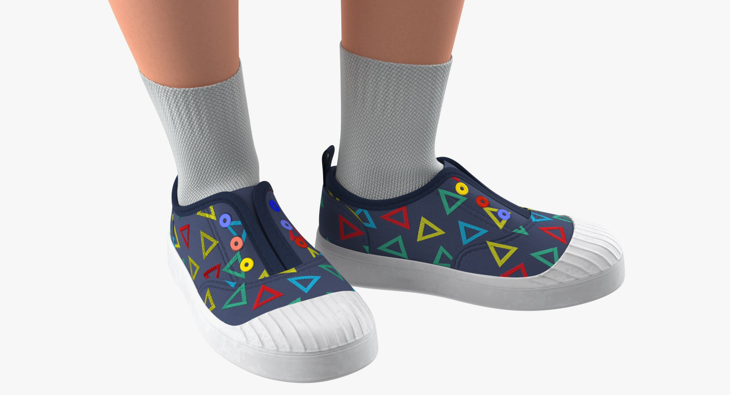 3D model Standing Teenage Boy