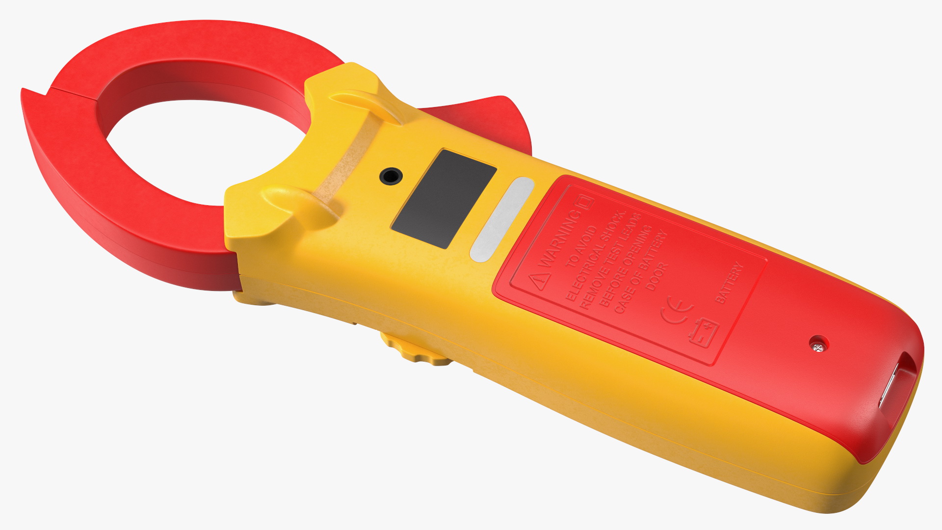 Clamp Digital Wattmeter CEM Yellow 3D model