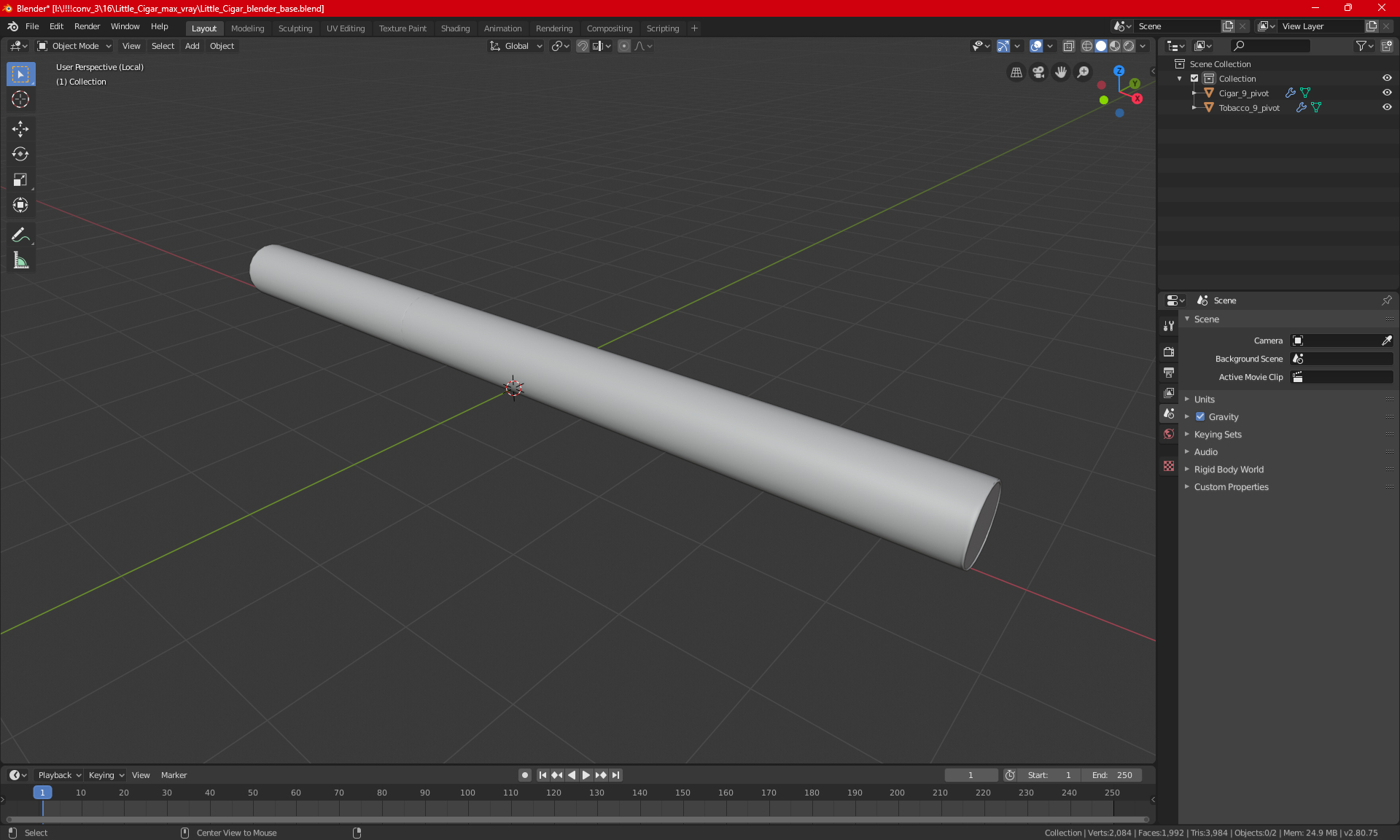 Little Cigar 3D