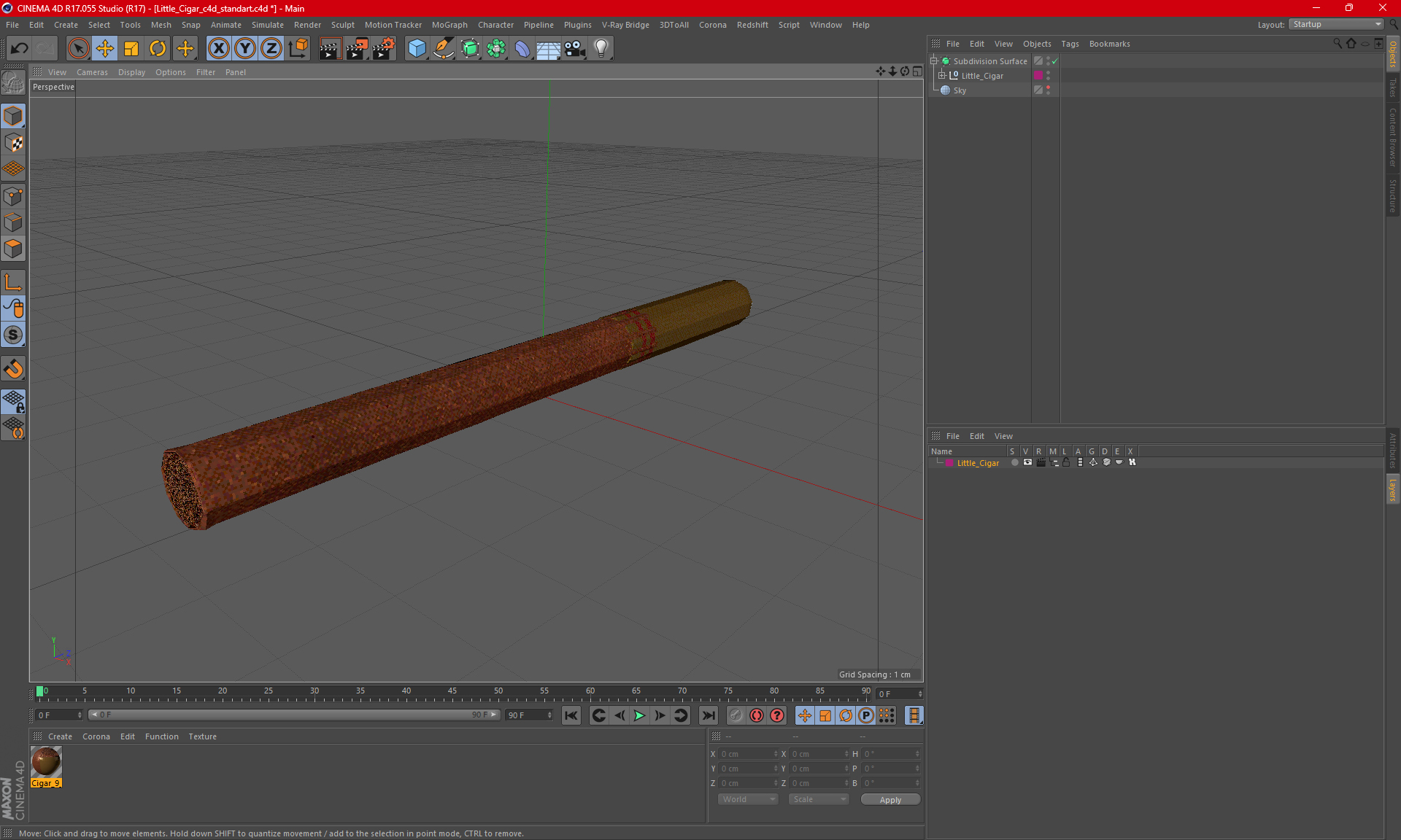 Little Cigar 3D