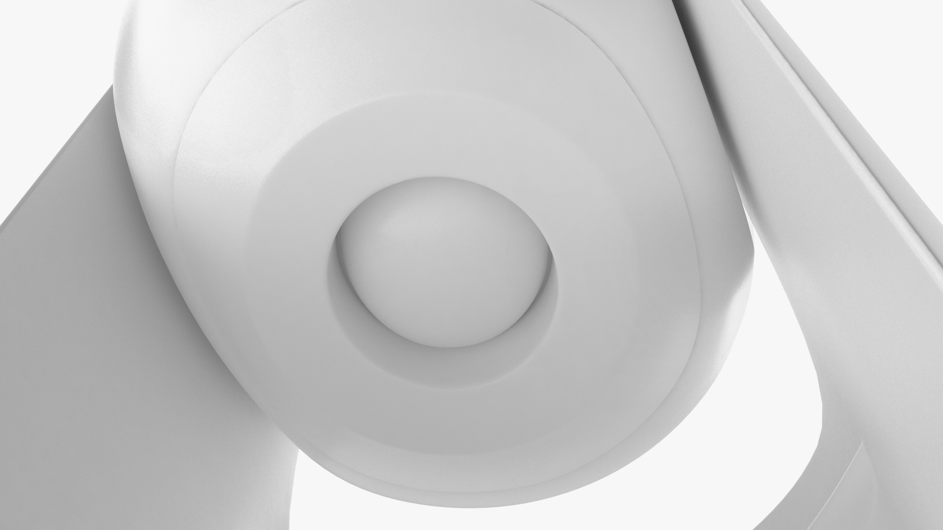 3D Battery Operated Pocket Fan White model