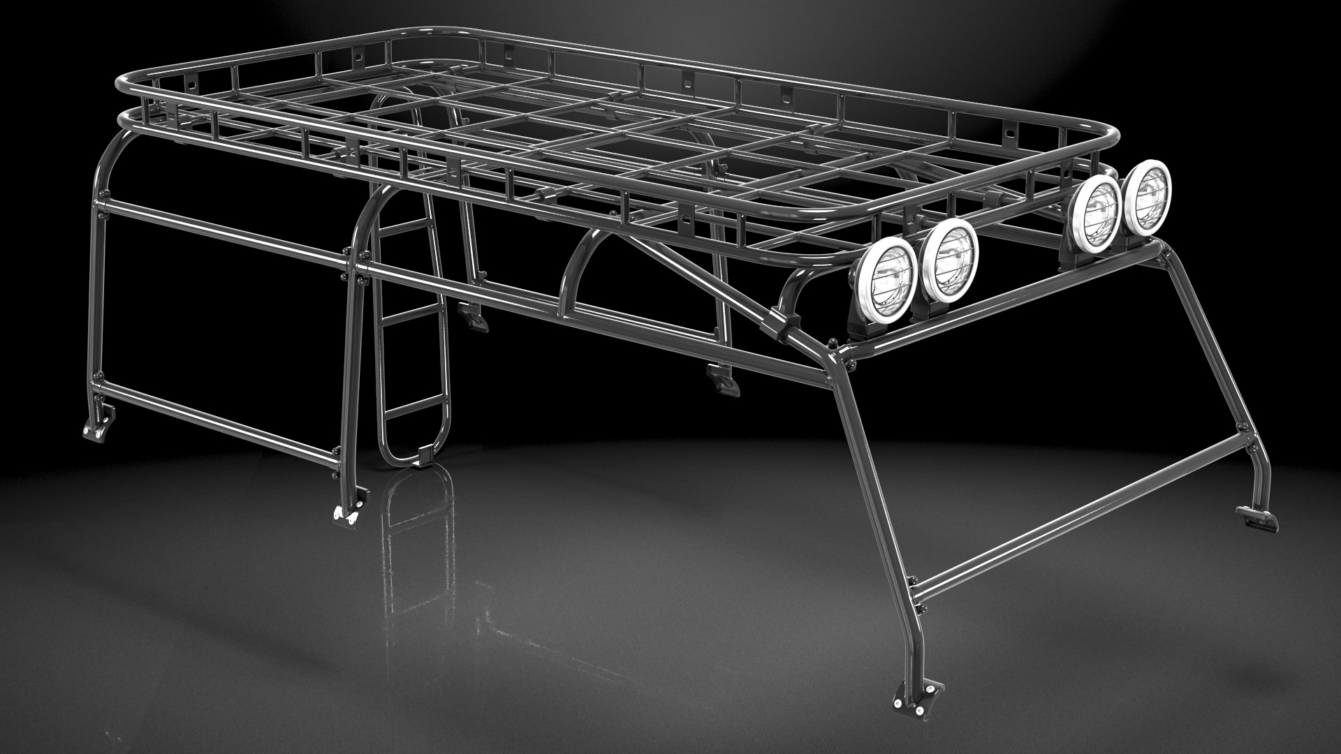 3D Exterior Roll Cage model