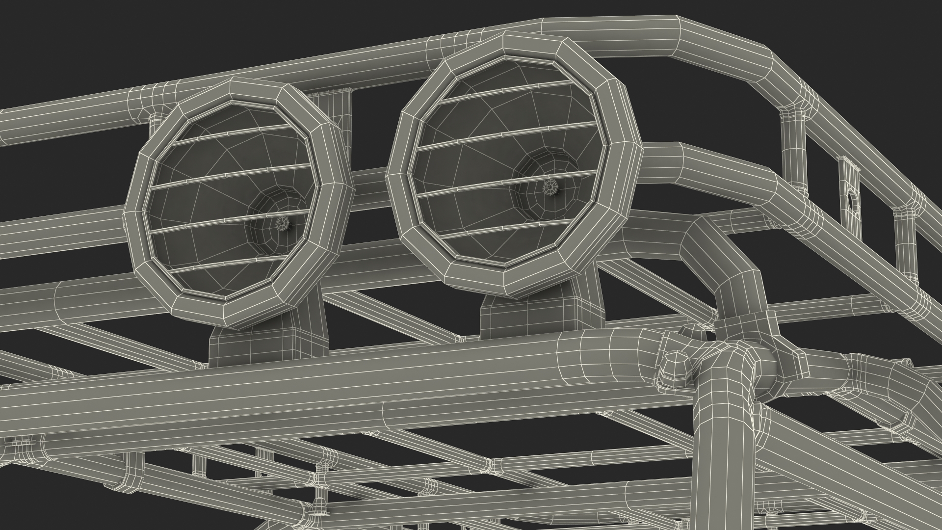 3D Exterior Roll Cage model