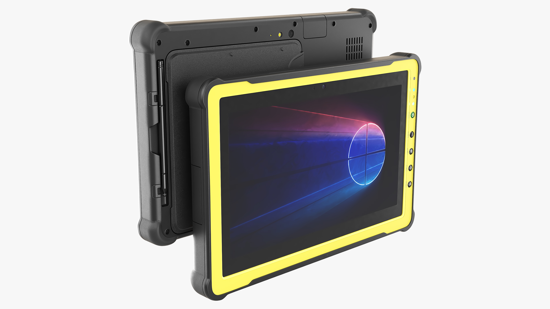 Military Field Computer Tablet 3D model preview