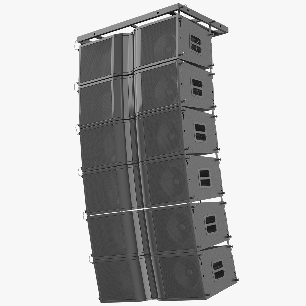 Line Array Speaker System with Rigging Frame - view 9