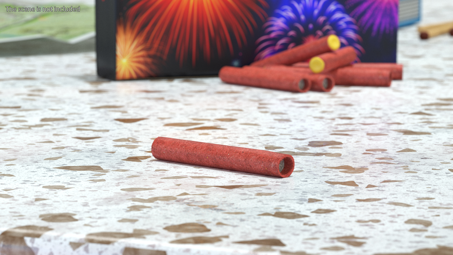 3D model Firecracker Fur