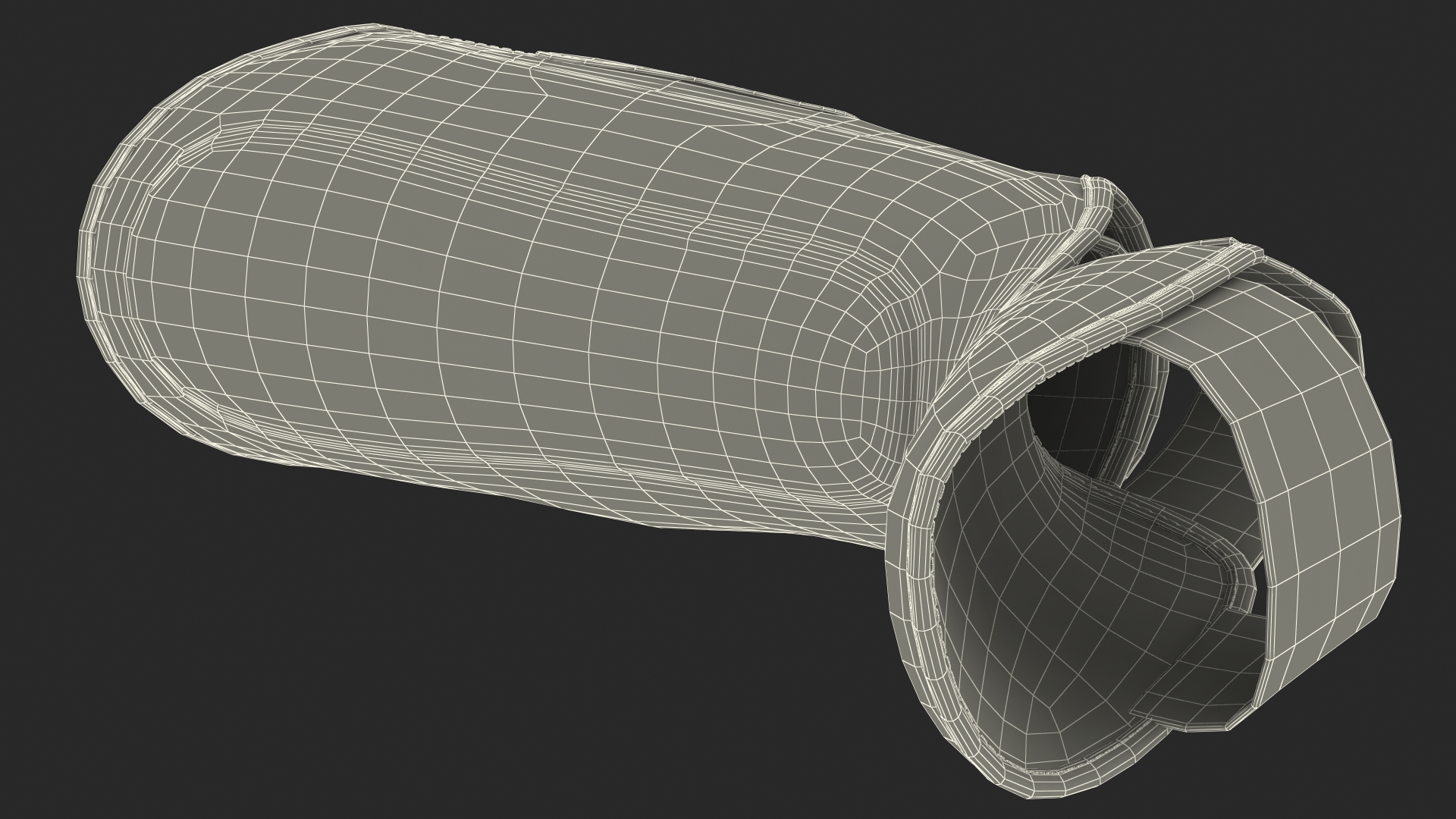 Sandee Leather Boot Shinguard 3D model