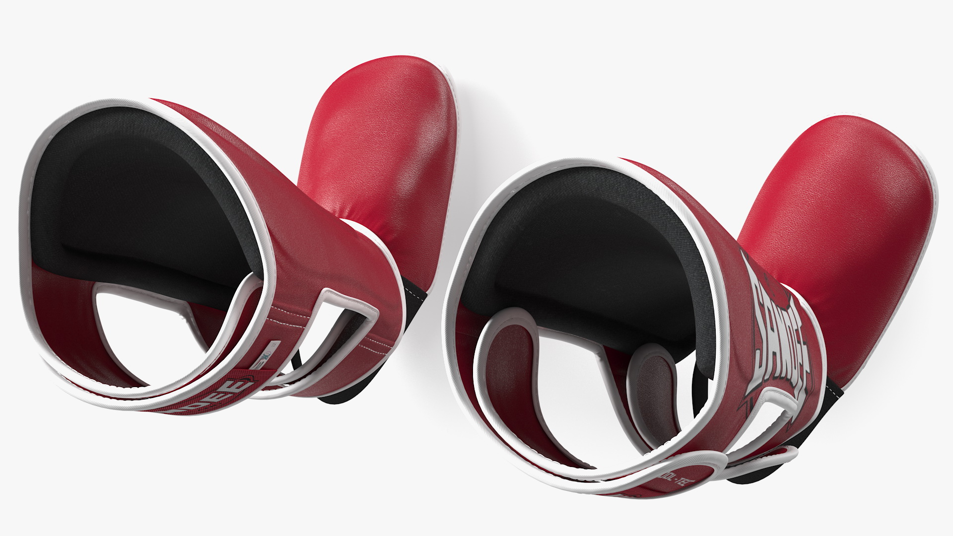 Sandee Leather Boot Shinguard 3D model
