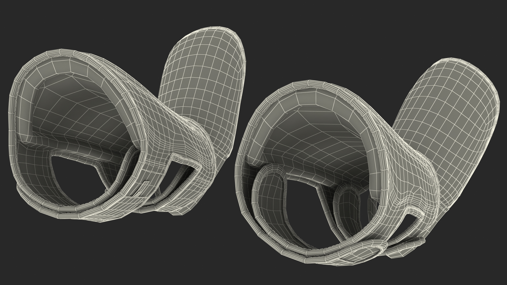 Sandee Leather Boot Shinguard 3D model