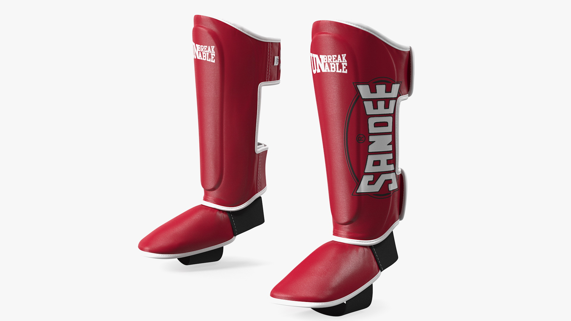 Sandee Leather Boot Shinguard 3D model