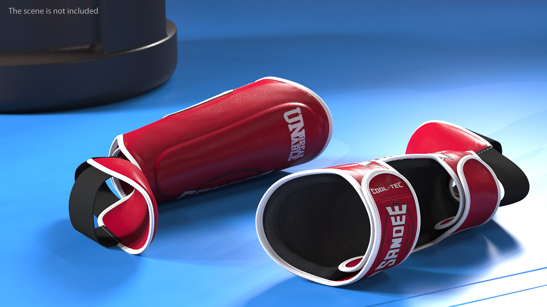 Sandee Leather Boot Shinguard 3D model